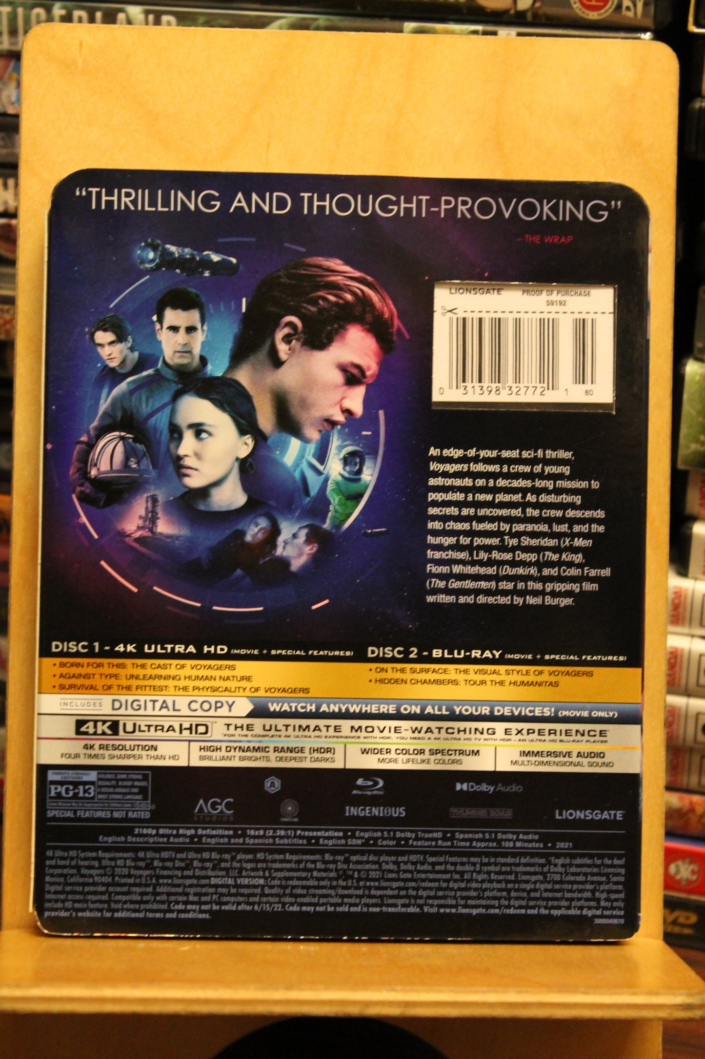 Voyagers Blu-ray