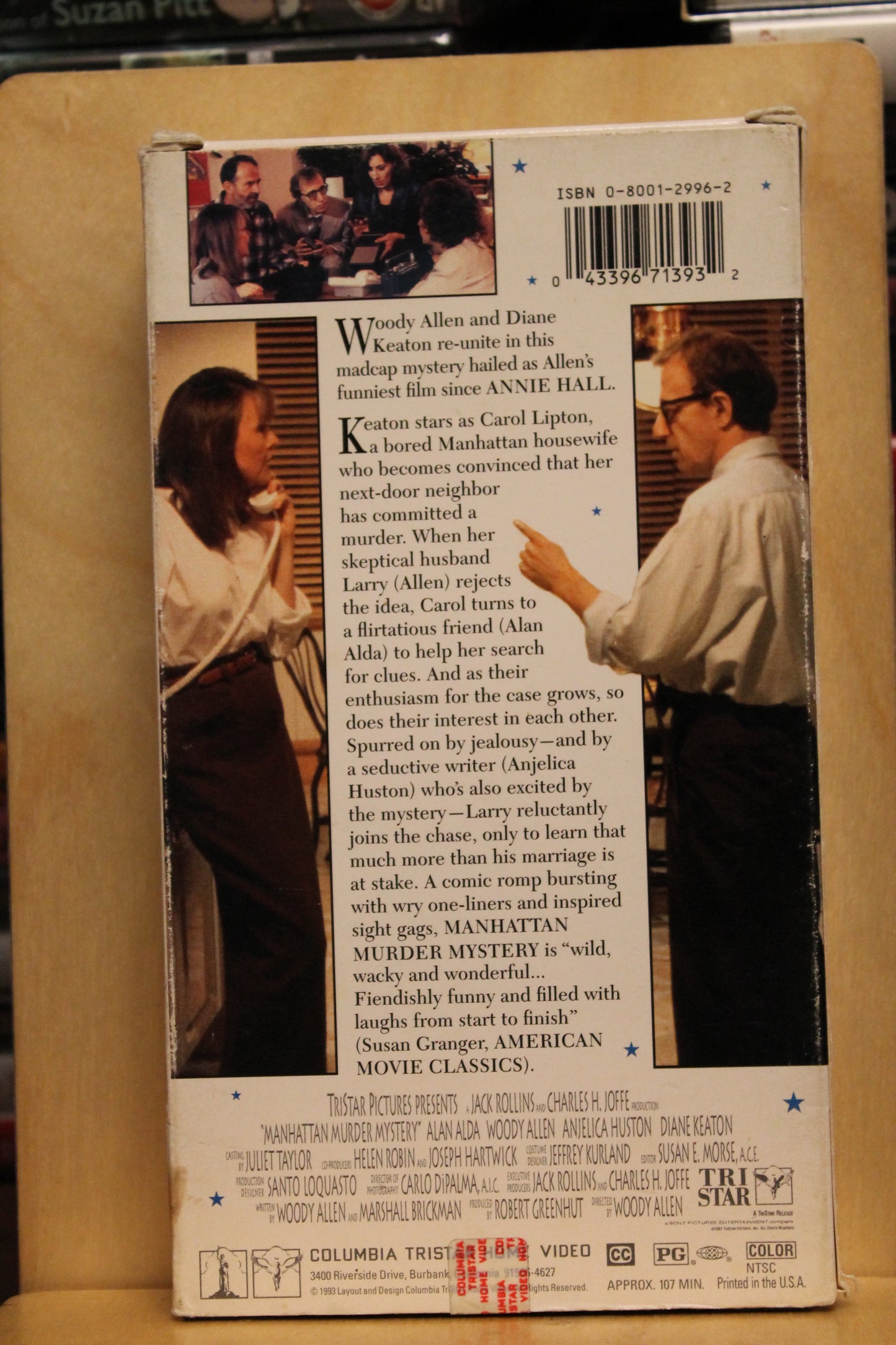 Manhattan Murder Mystery VHS