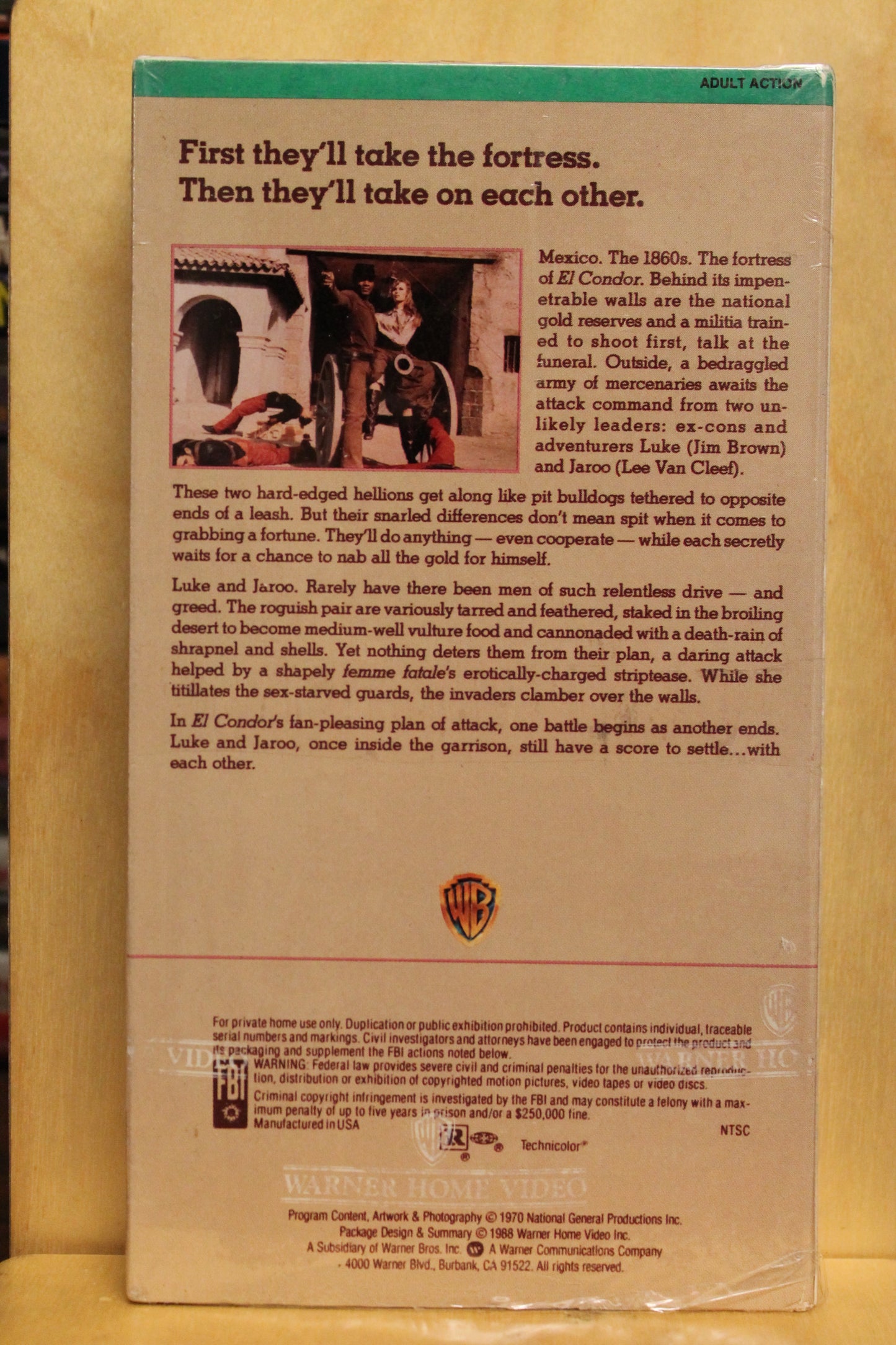 El Condor VHS