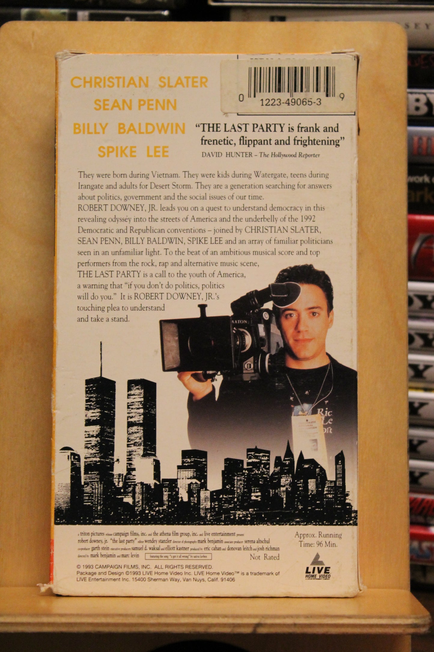 The Last Party VHS