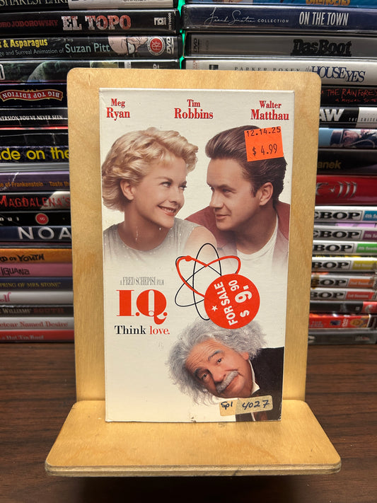 I.Q. VHS
