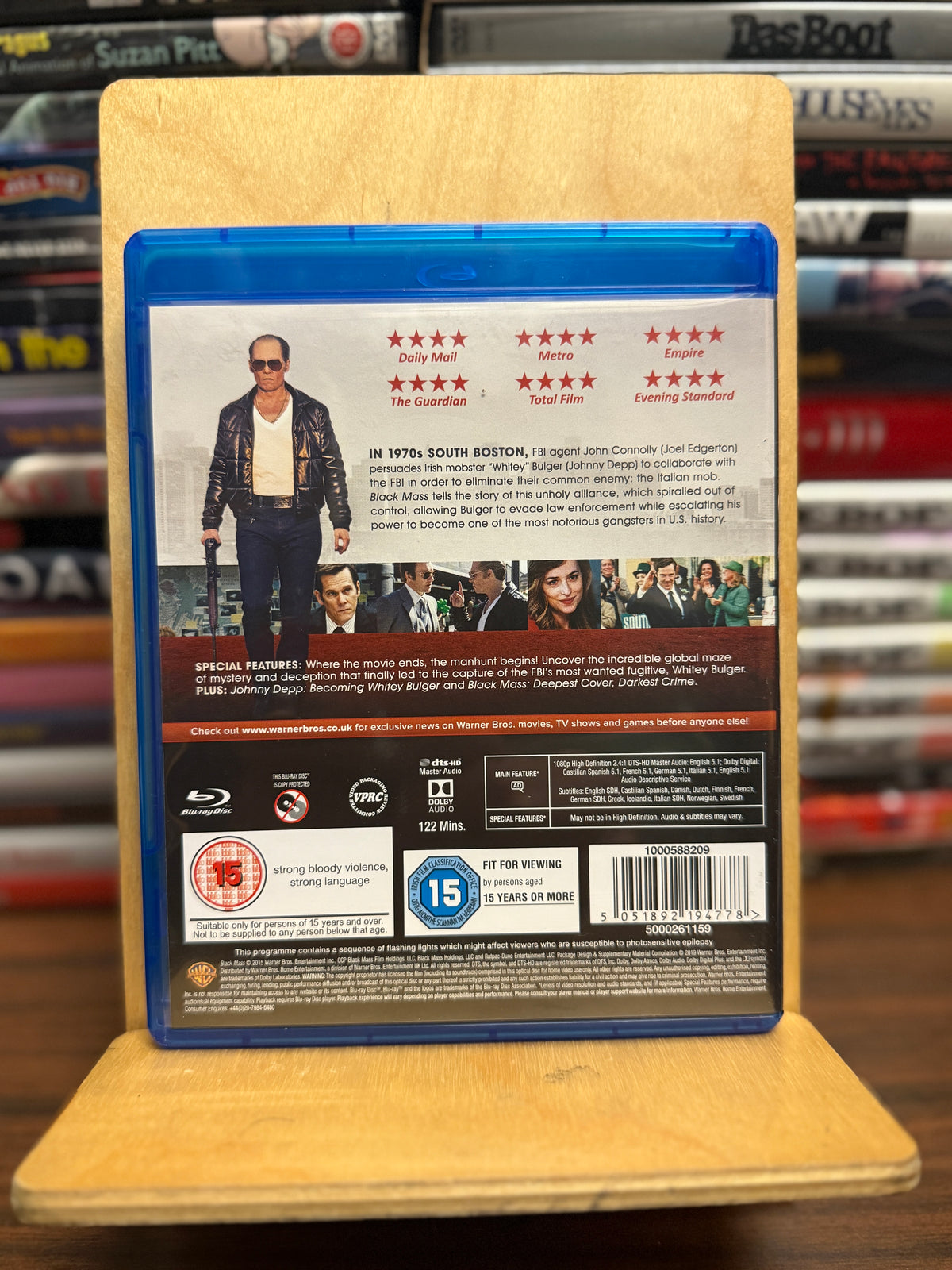 Black Mass Blu-ray