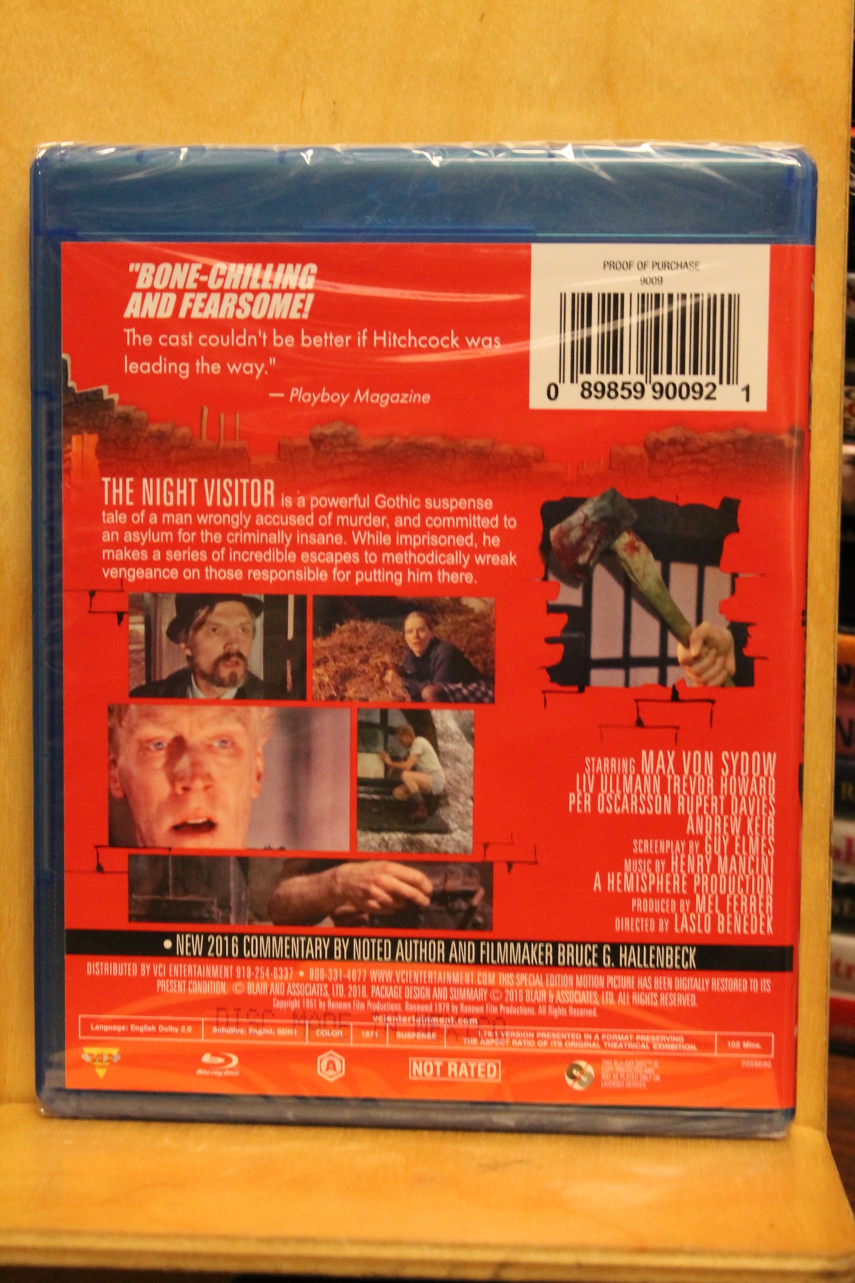 The Night Visitor Blu-ray