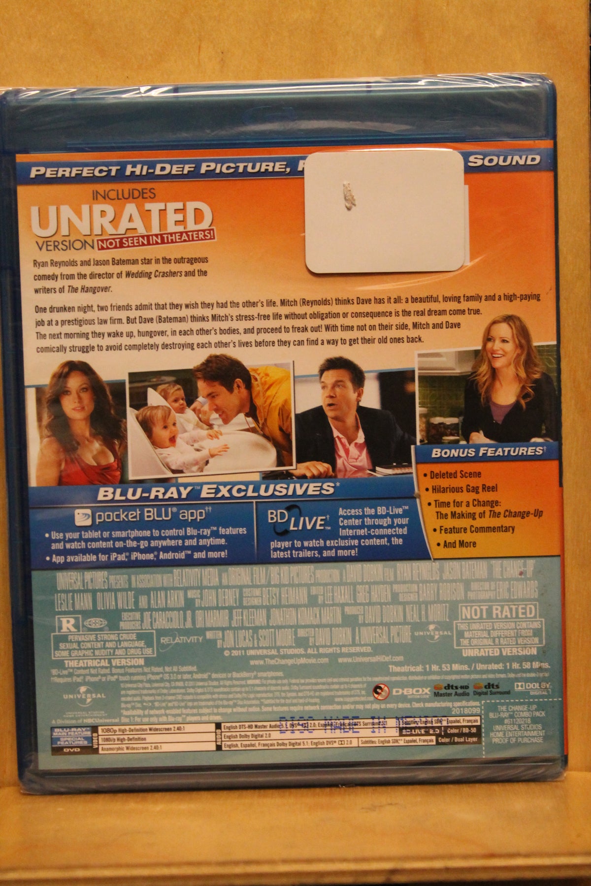 The Change-Up Blu-ray