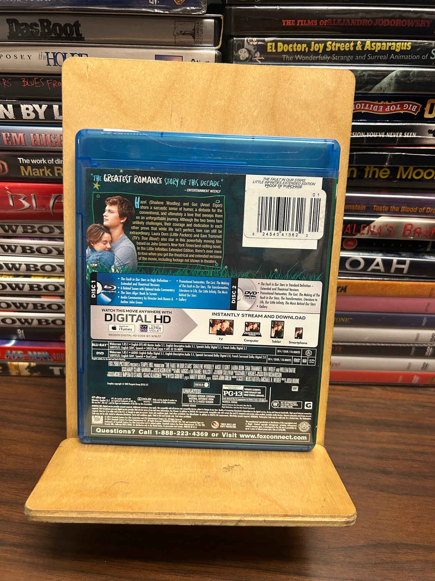 The Fault in Our Stars Blu-ray