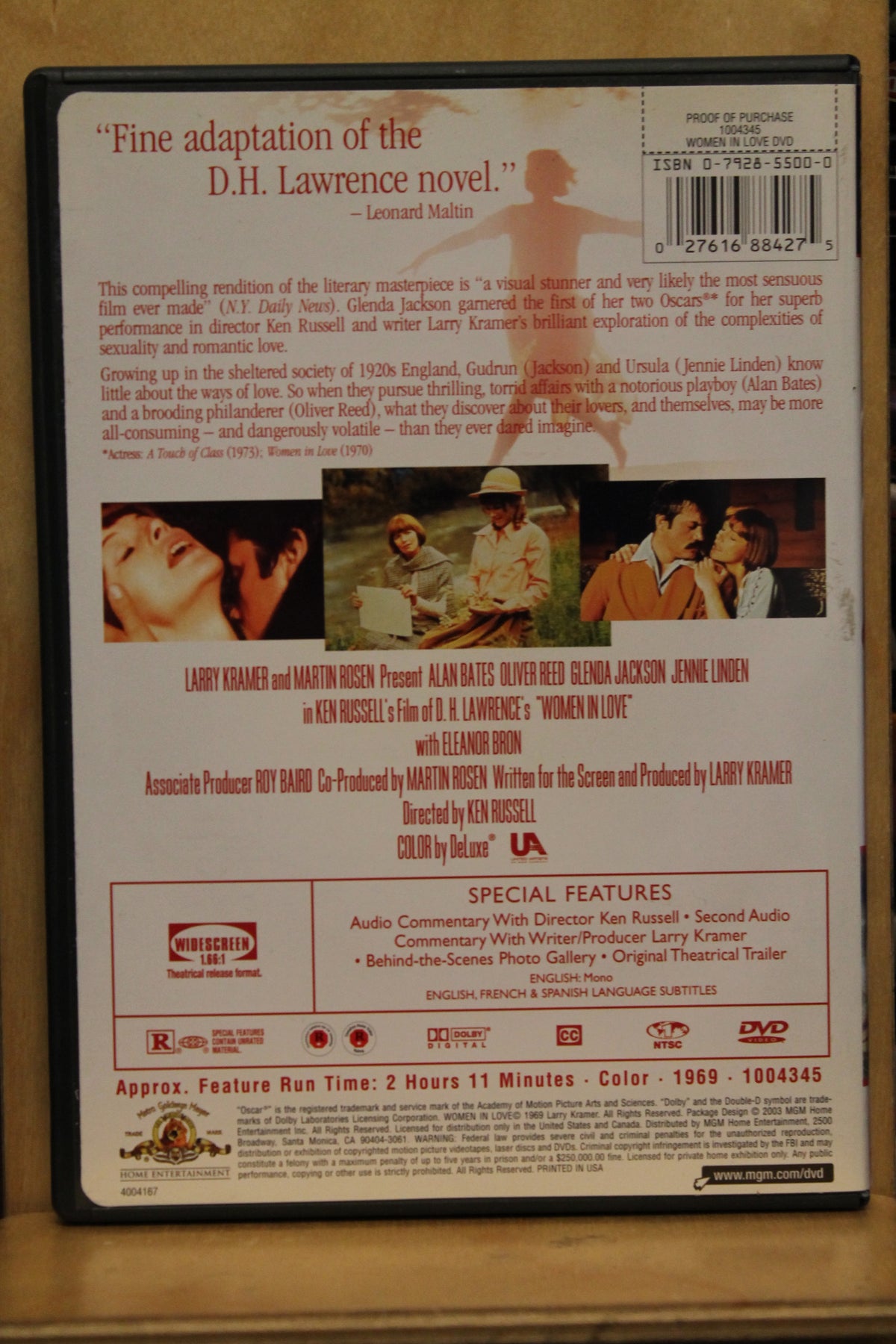 Women in Love DVD