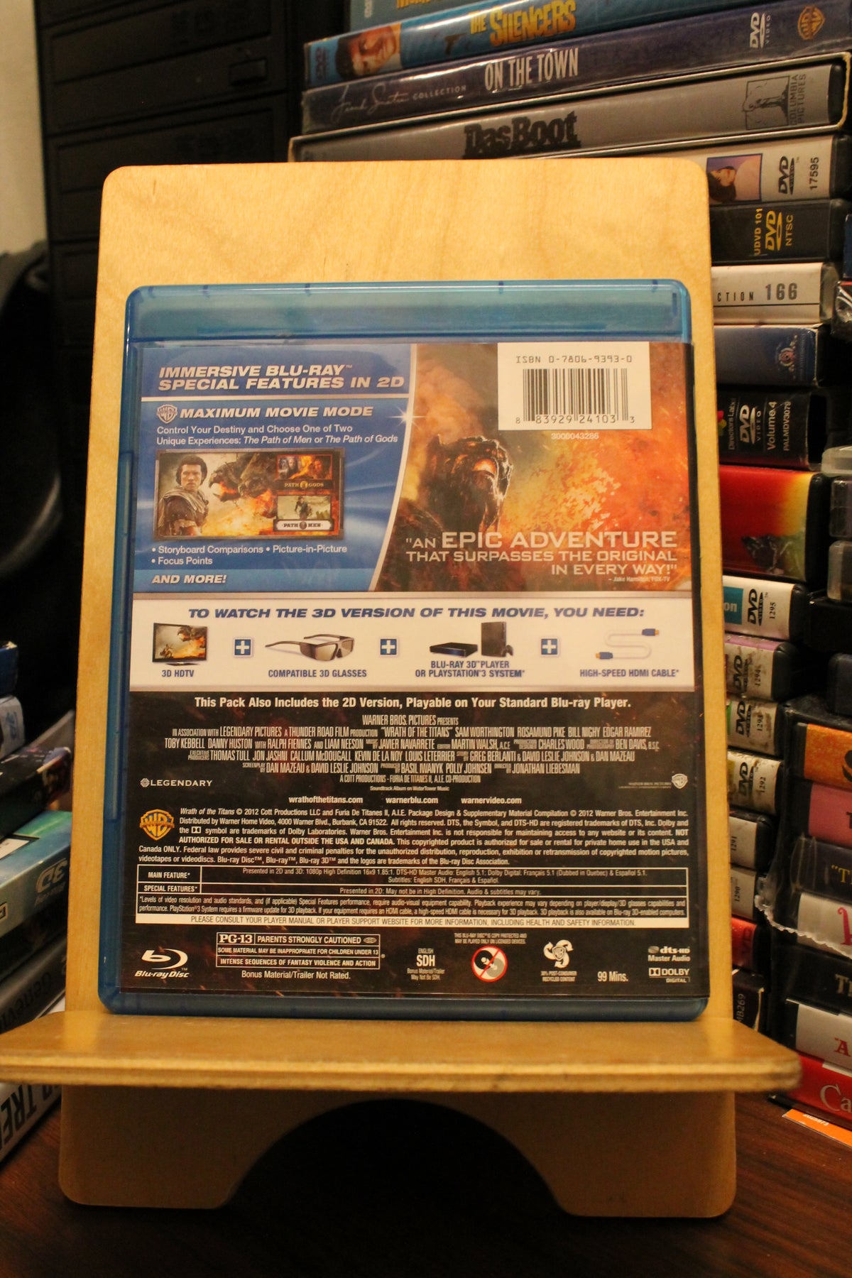 Wrath of the Titans Blu-ray
