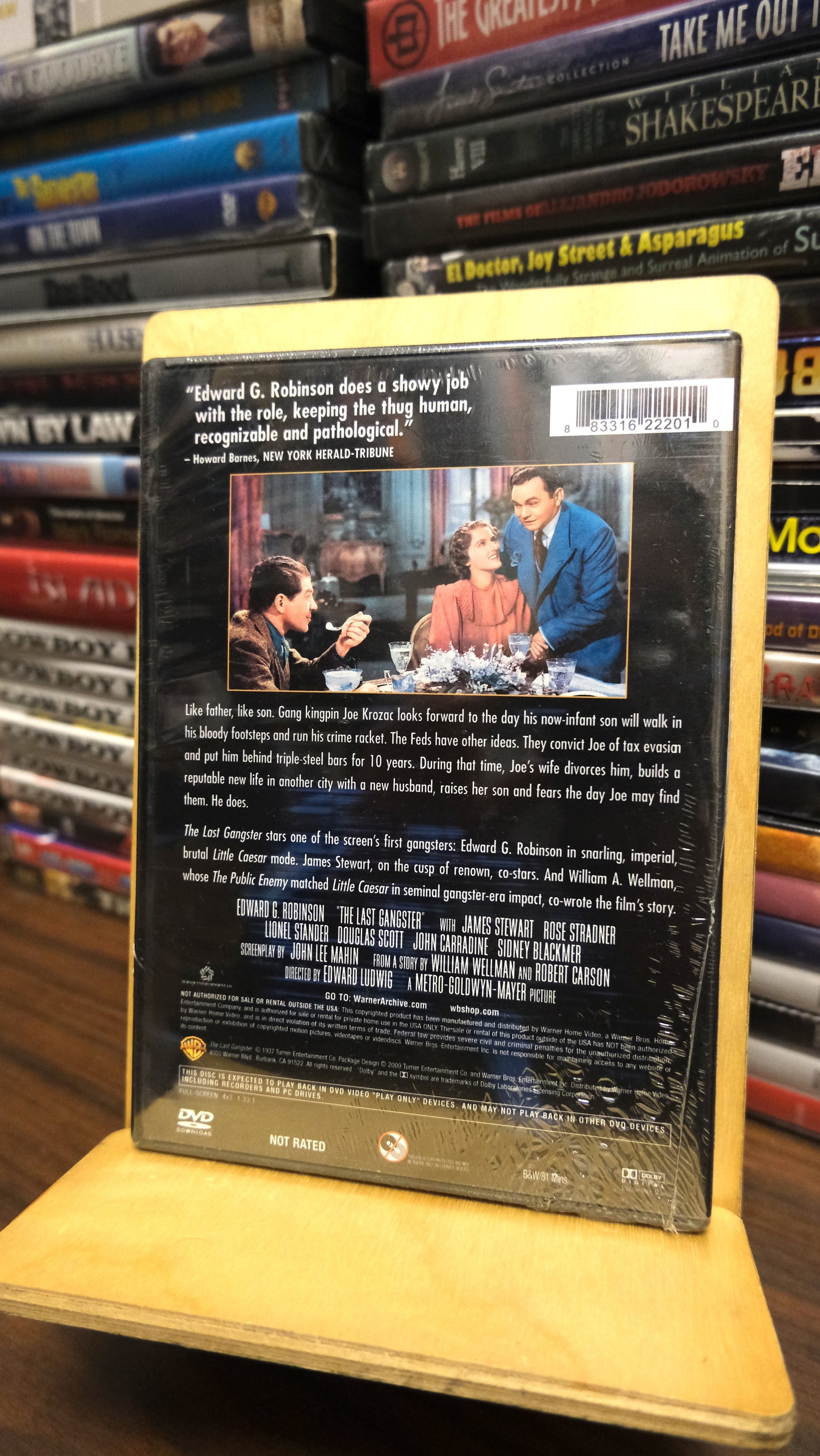 The Last Gangster DVD