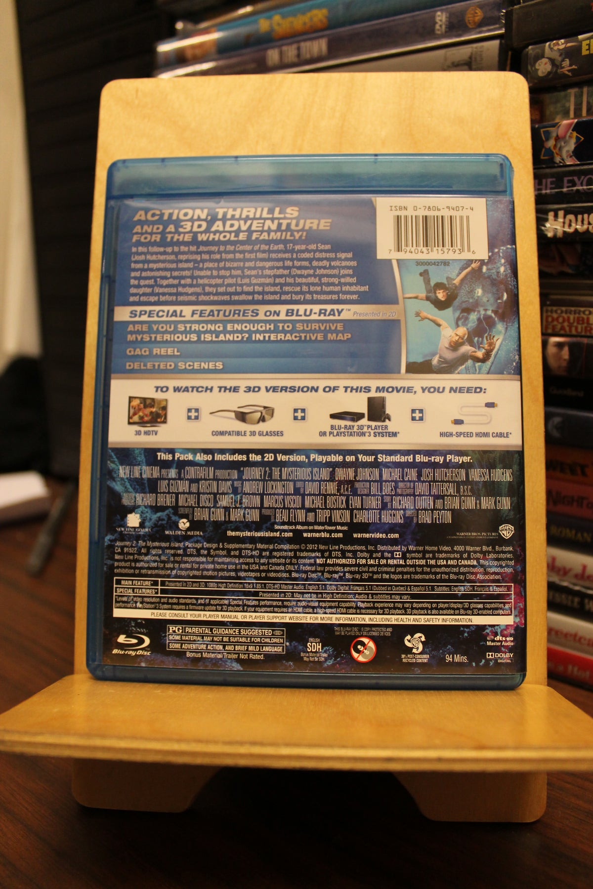 Journey 2: The Mysterious Island Blu-ray