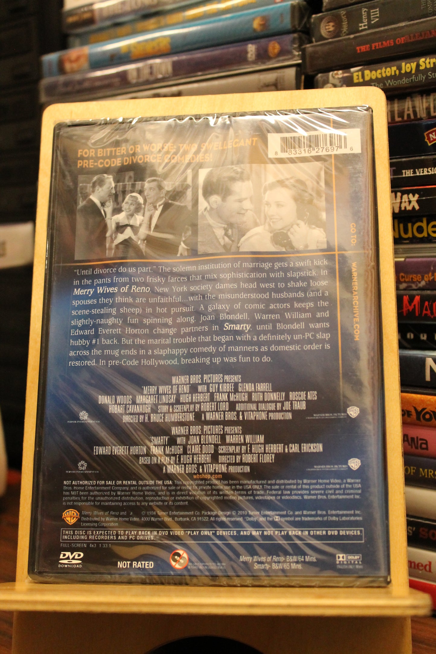 Merry Wives of Reno / Smarty DVD