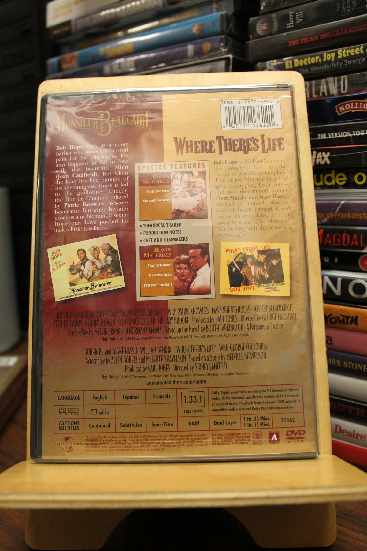 Bob Hope: The Tribute Collection Double Feature DVD