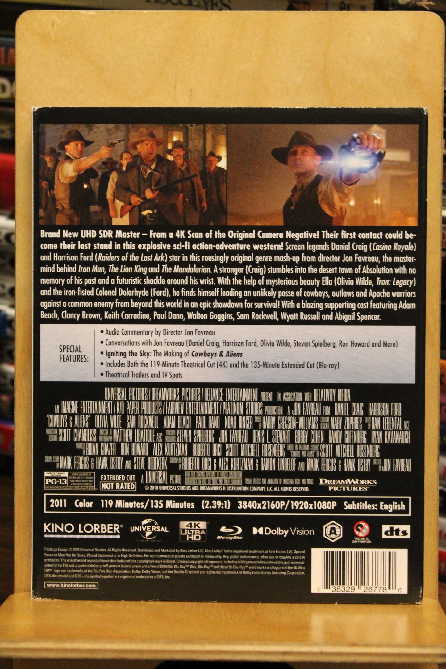 Cowboys & Aliens 4K UHD