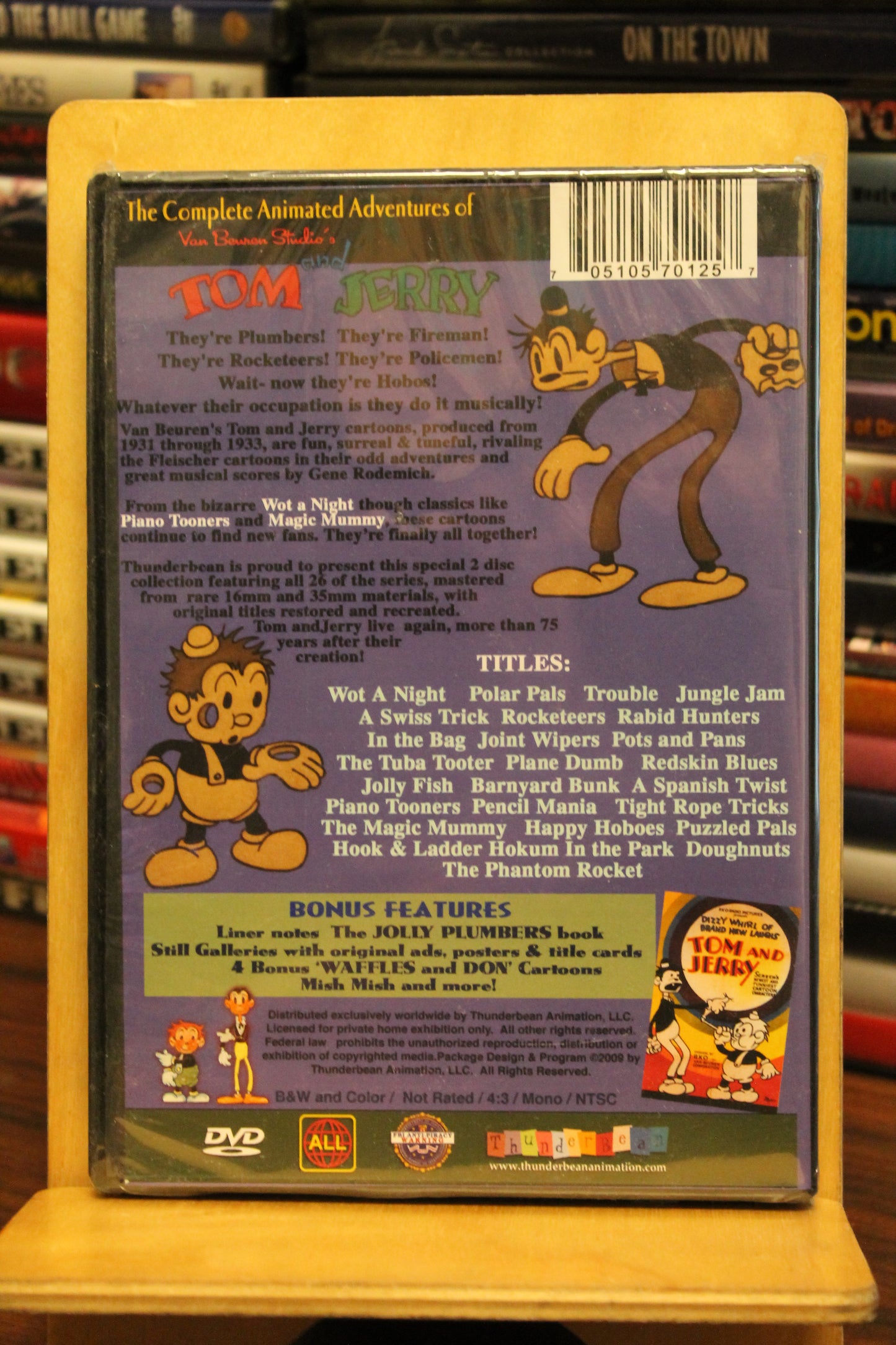 The Complete Animated Adventures of Tom and Jerry DVD