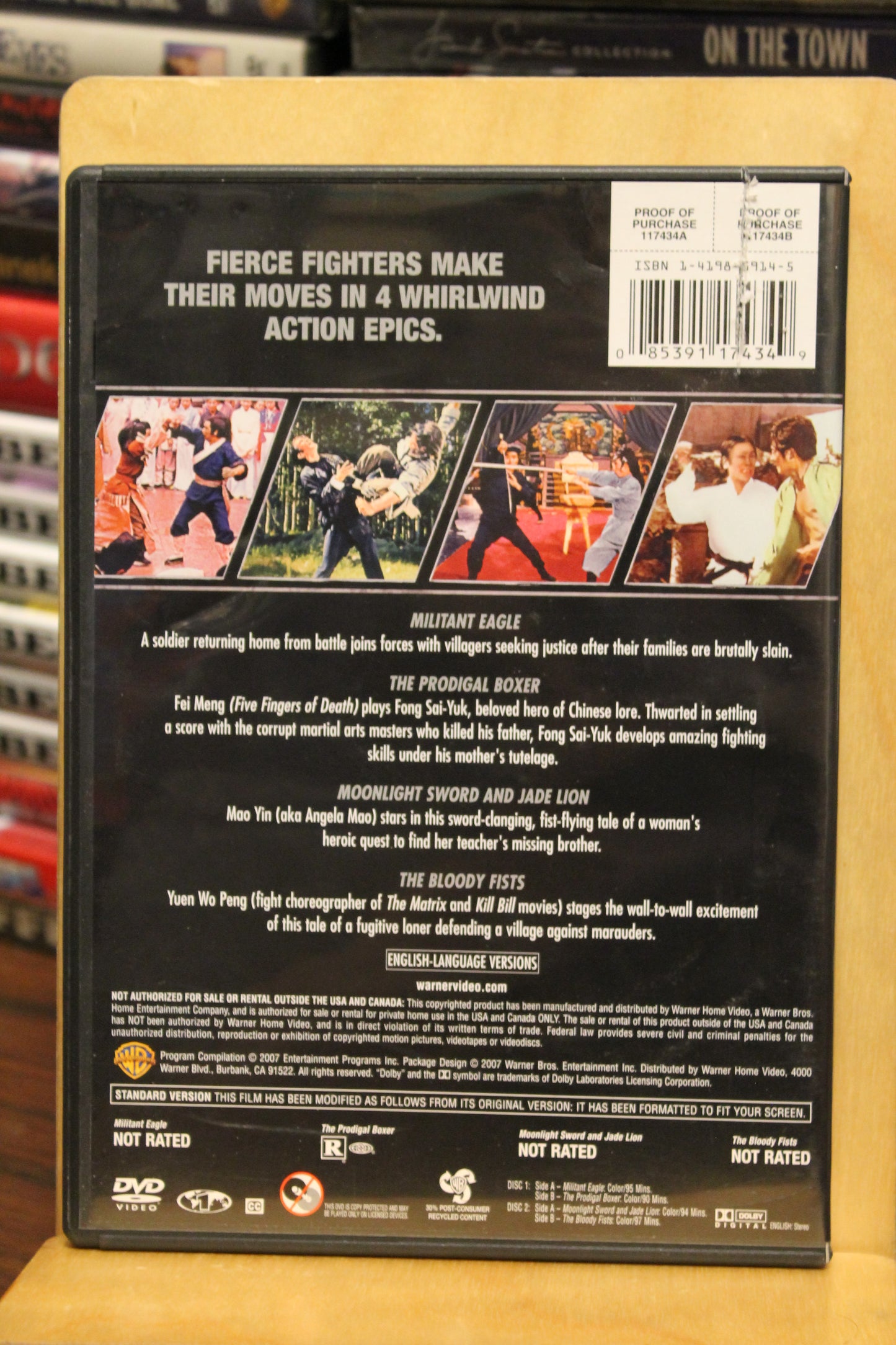 4 Film Favorites: Martial Arts DVD
