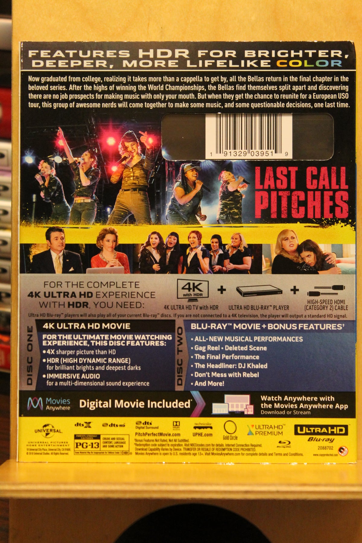 Pitch Perfect 3 4K UHD