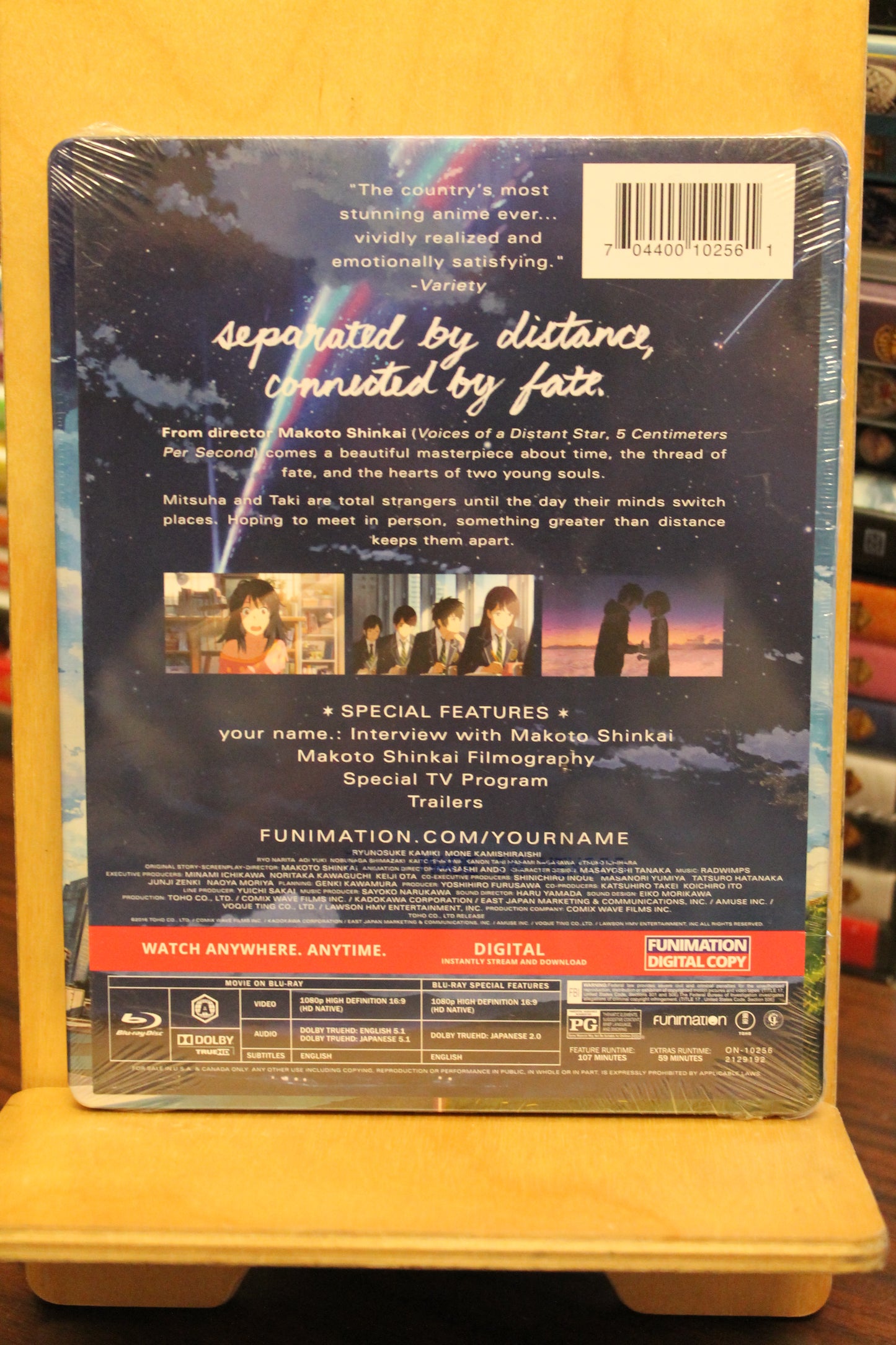 Your Name. Blu-ray
