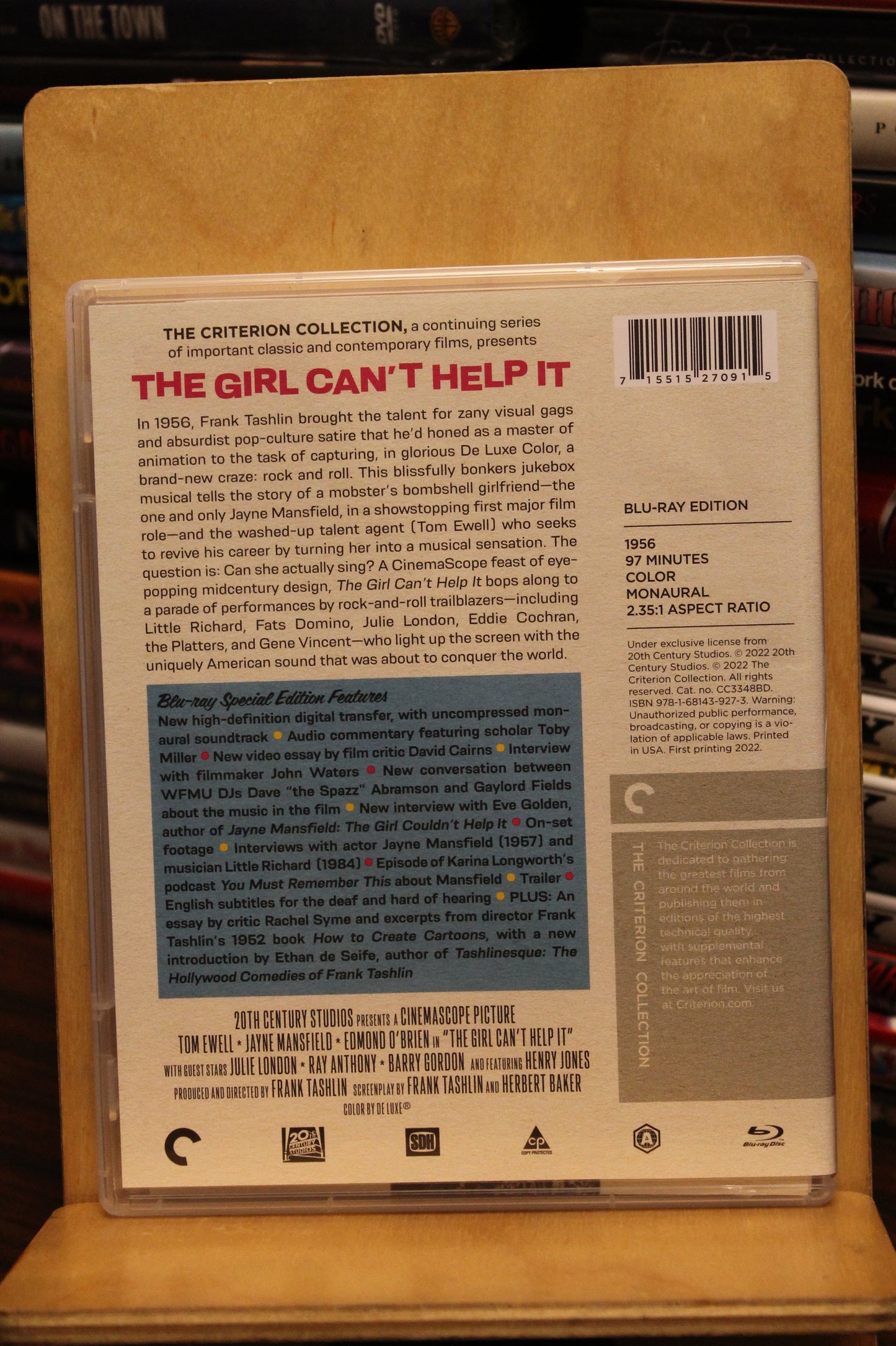 The Girl Can't Help It Blu-ray