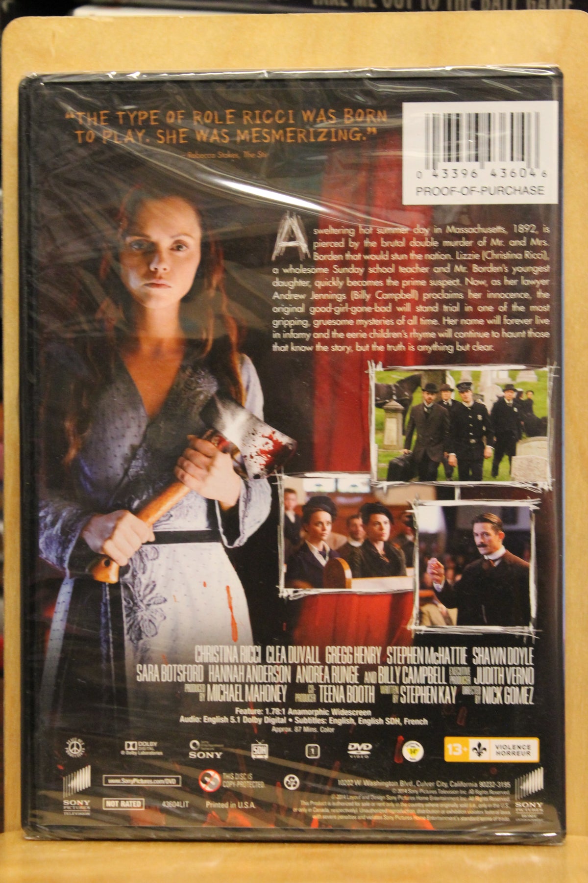 Lizzie Borden Took an Ax DVD