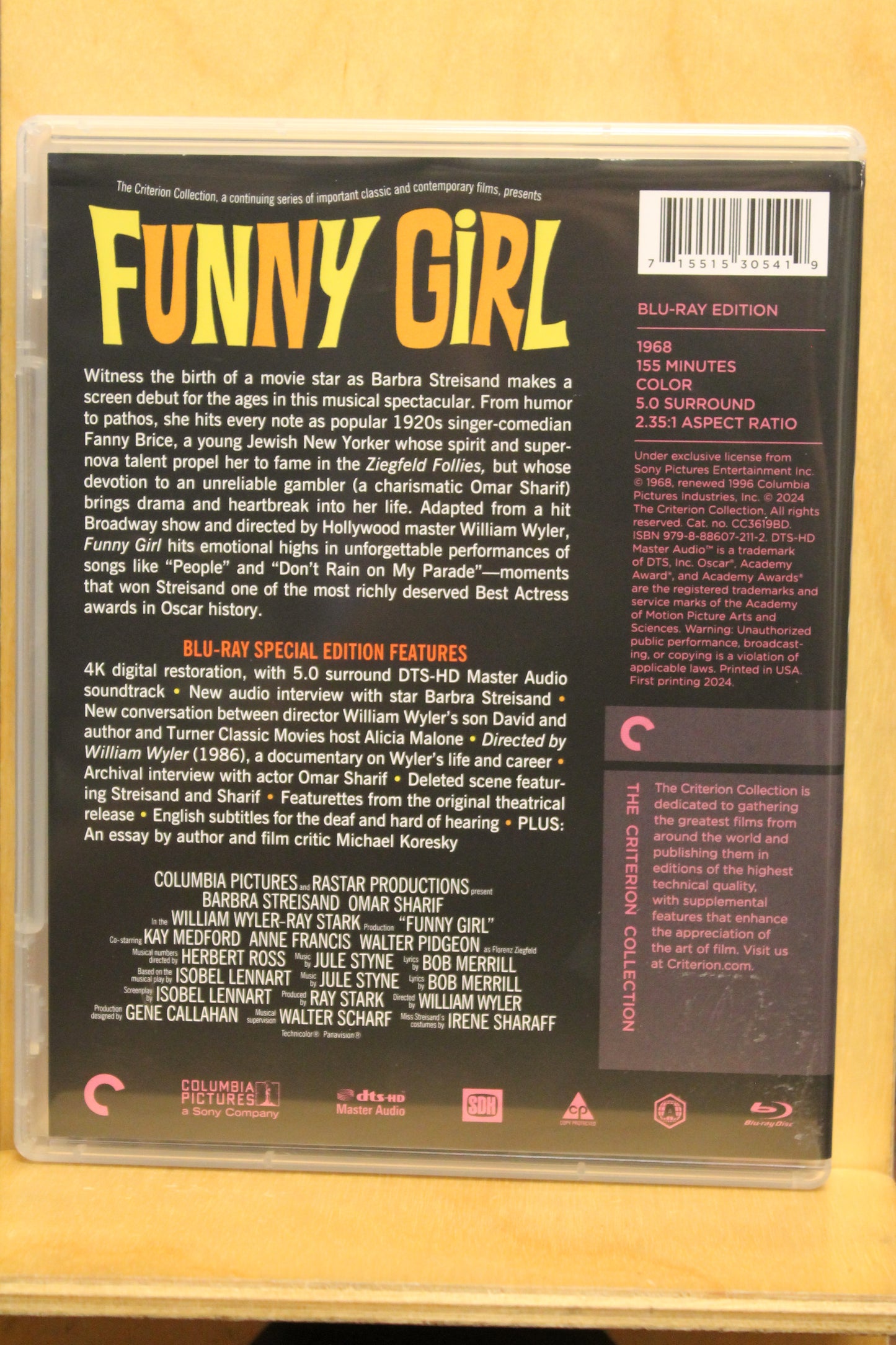 Funny Girl Blu-ray