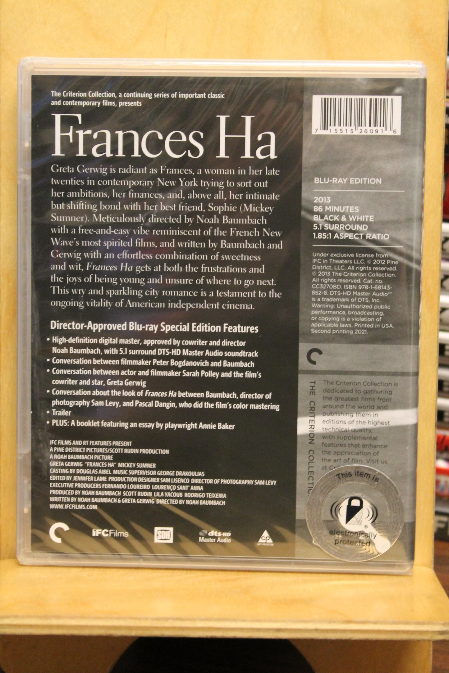 Frances Ha Blu-ray