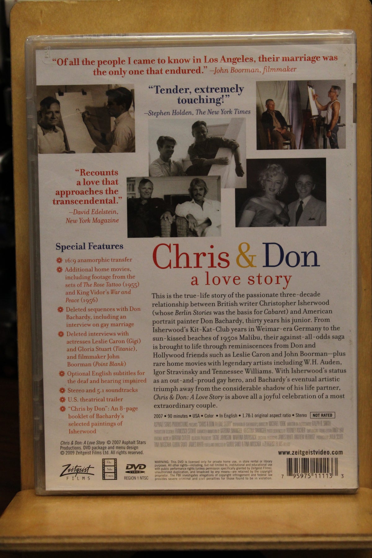 Chris & Don: A Love Story DVD