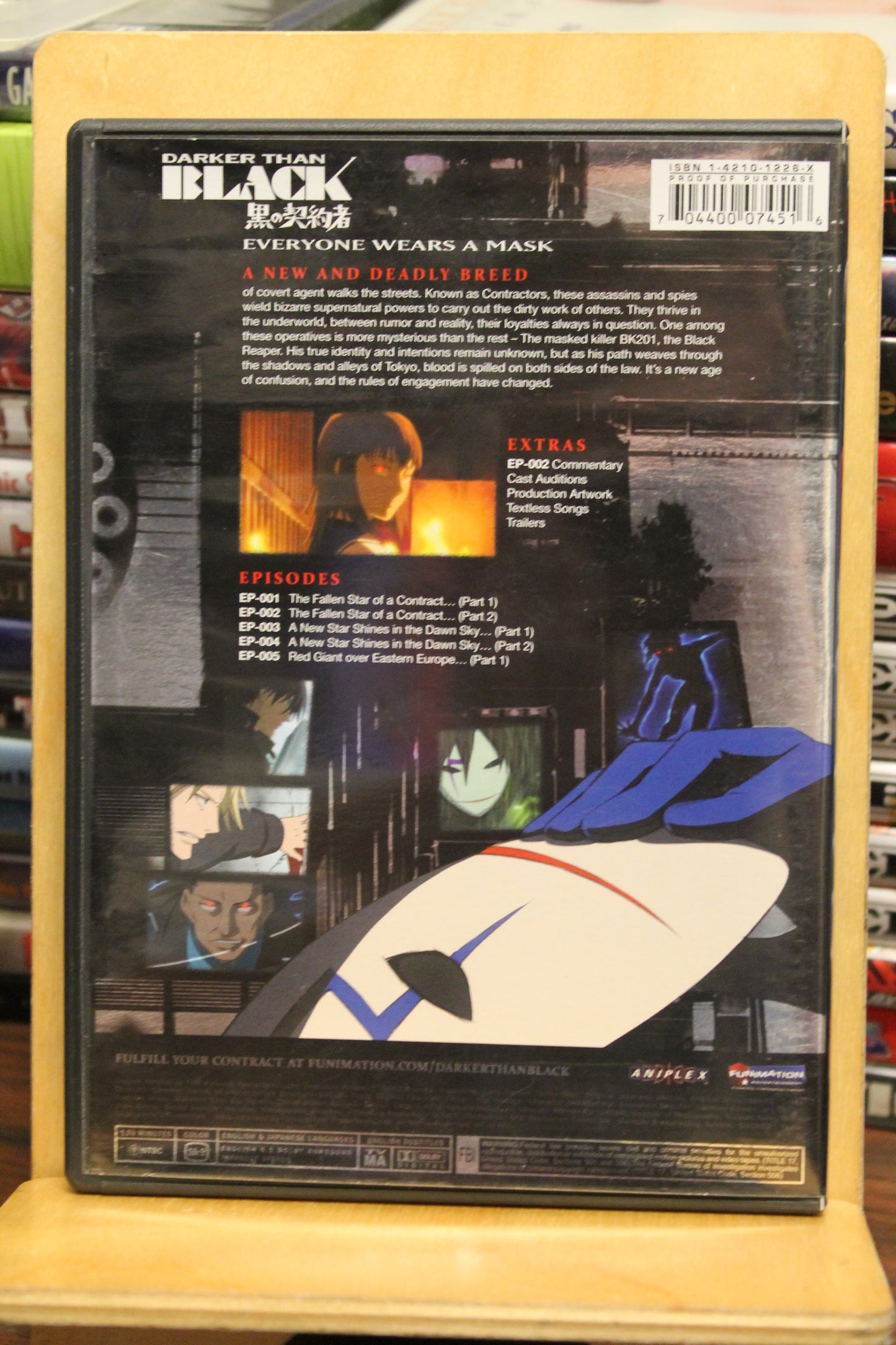 Darker Than Black DVD