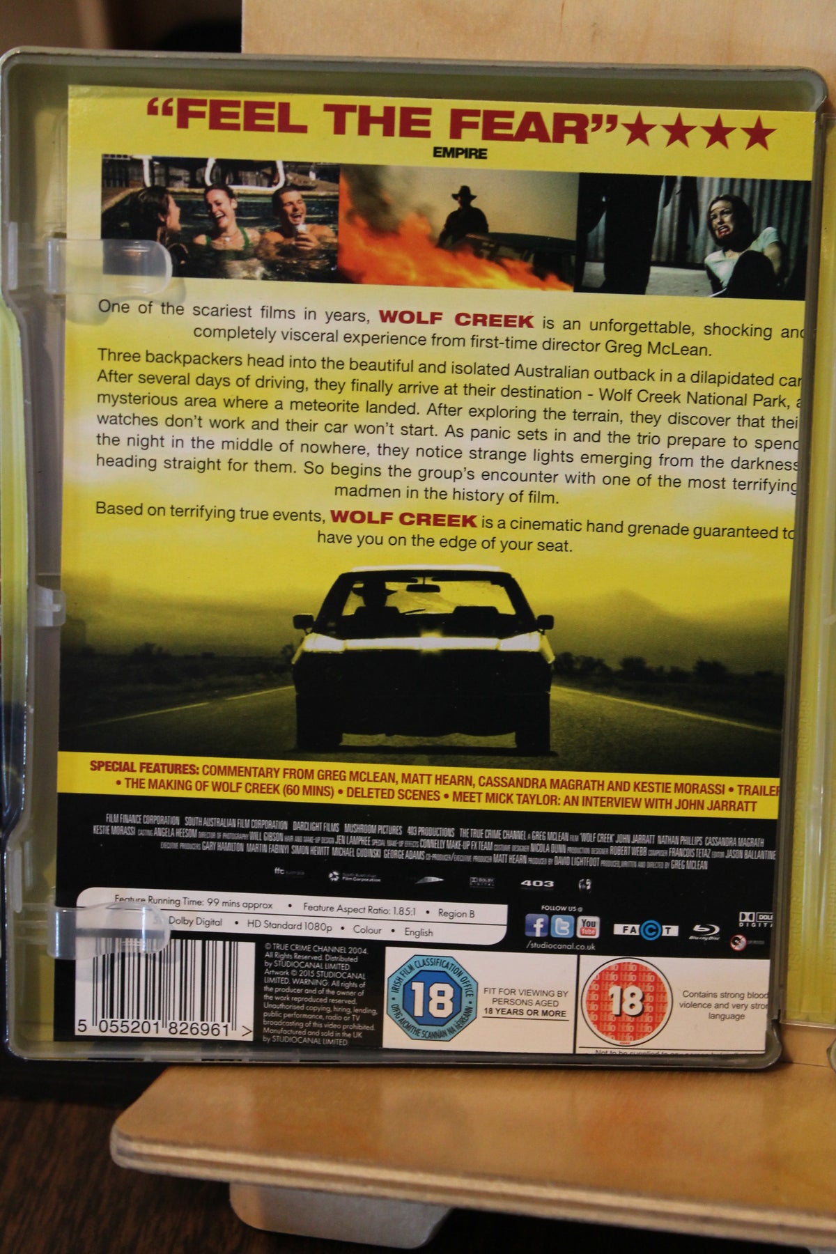Wolf Creek Blu-ray