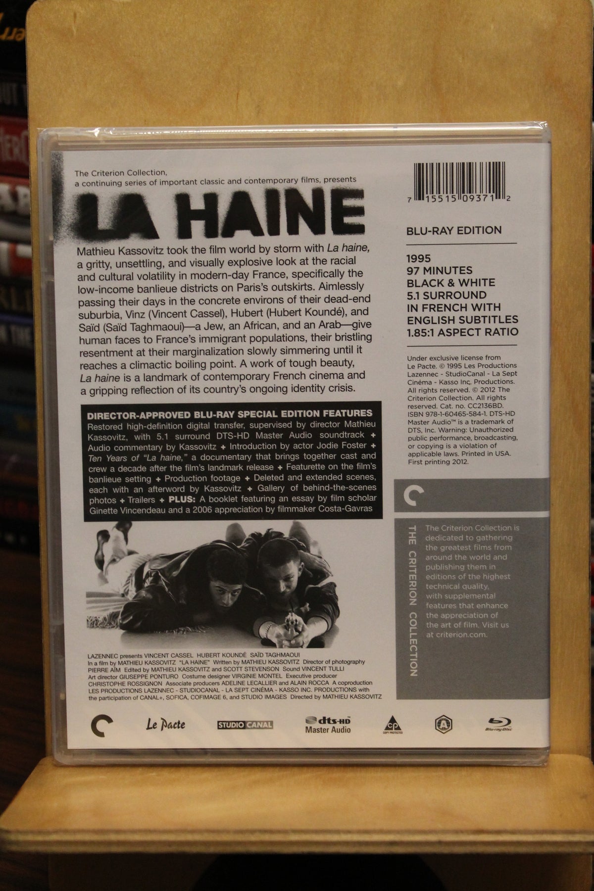 La Haine Blu-ray