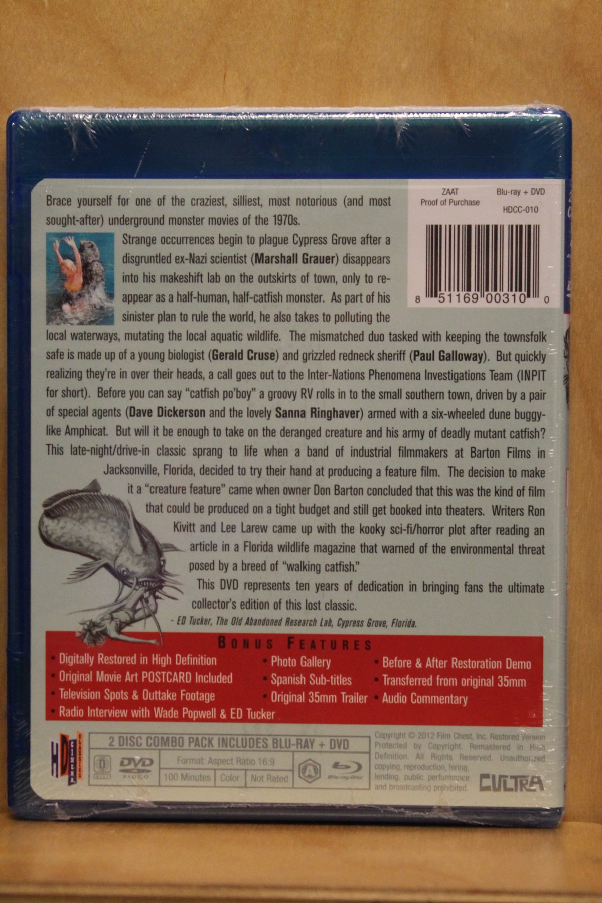 Zaat Blu-ray