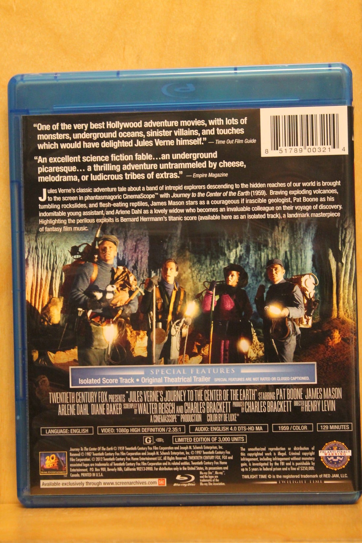 Journey to the Center of the Earth Blu-ray