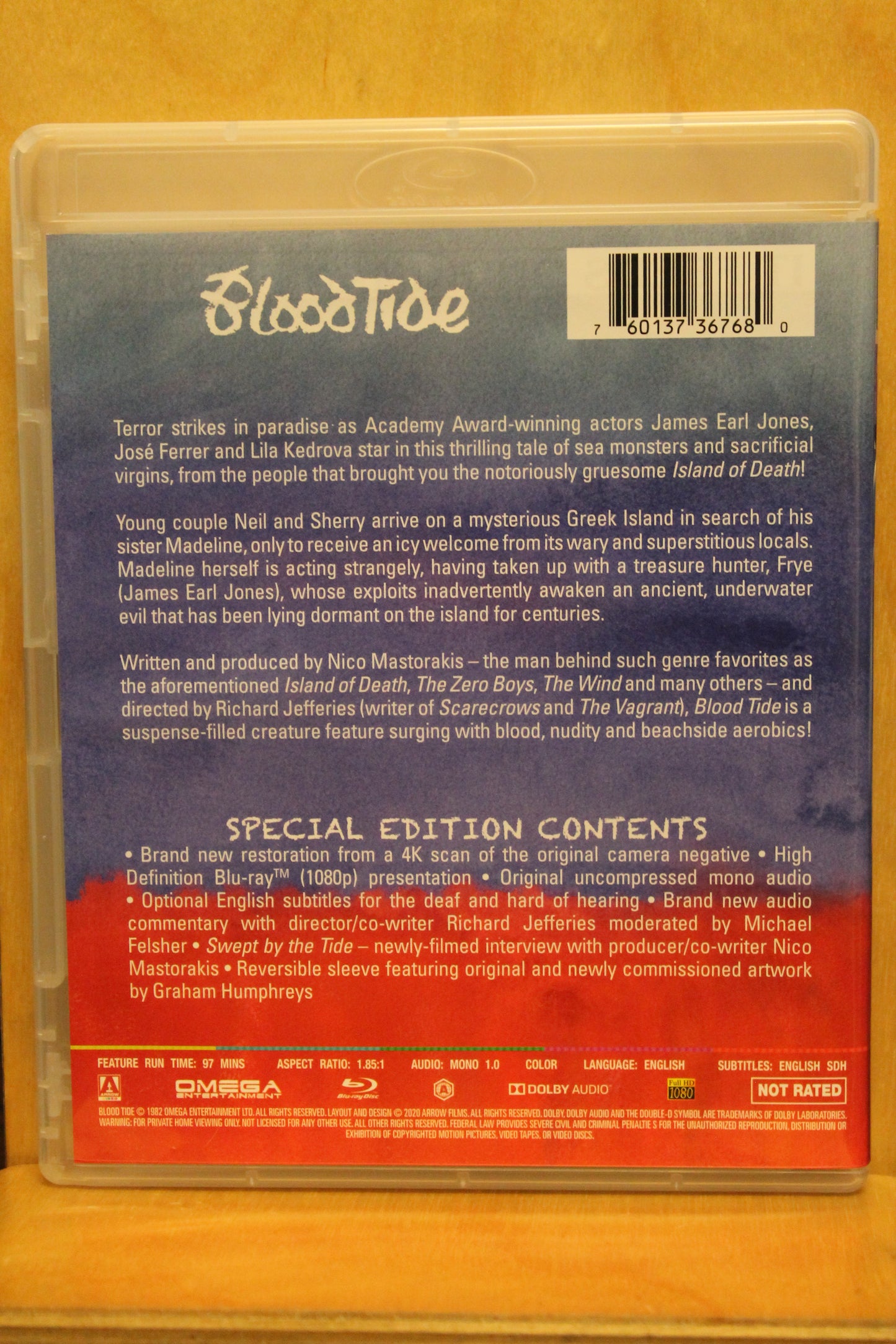 Blood Tide Blu-ray