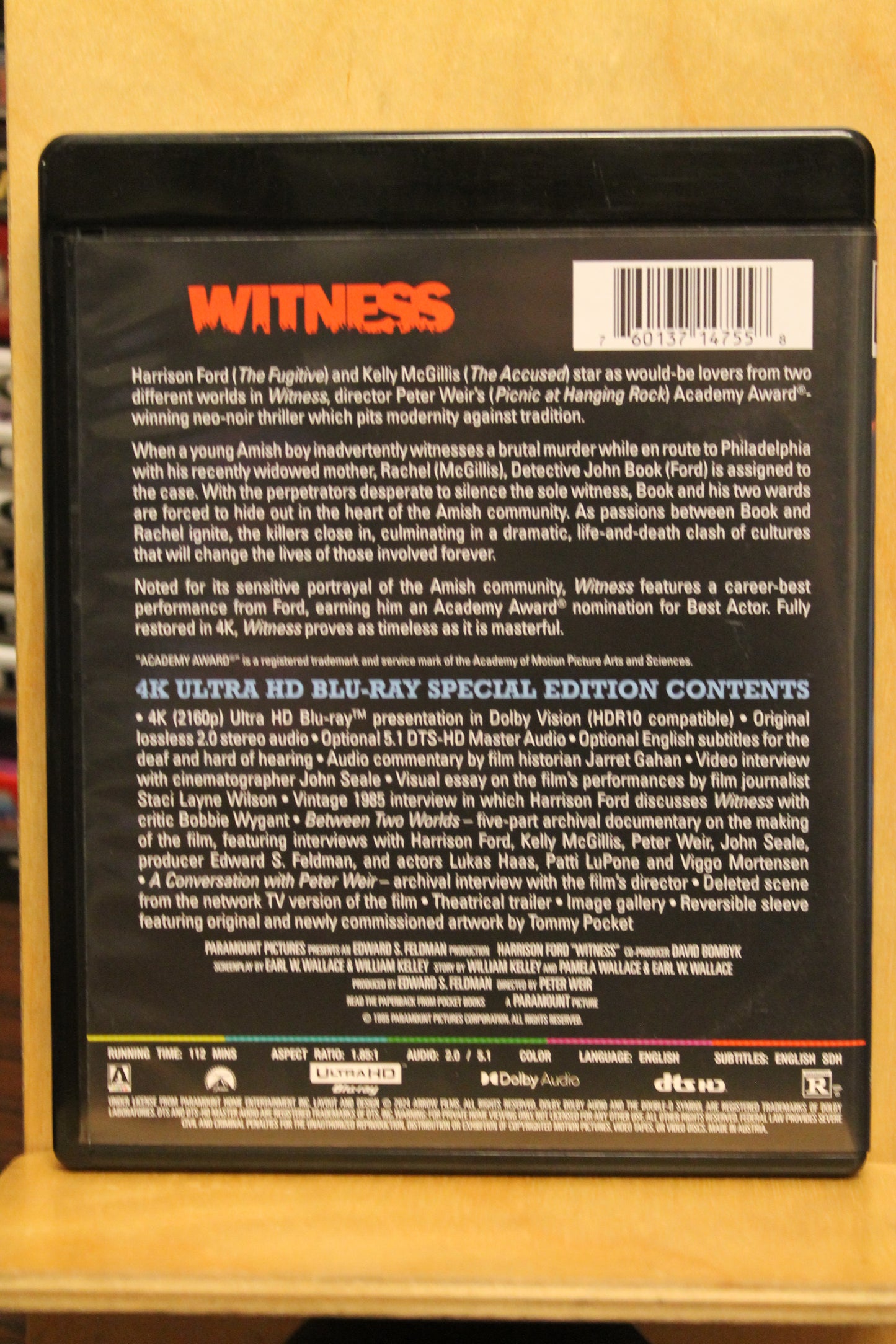 Witness 4K UHD