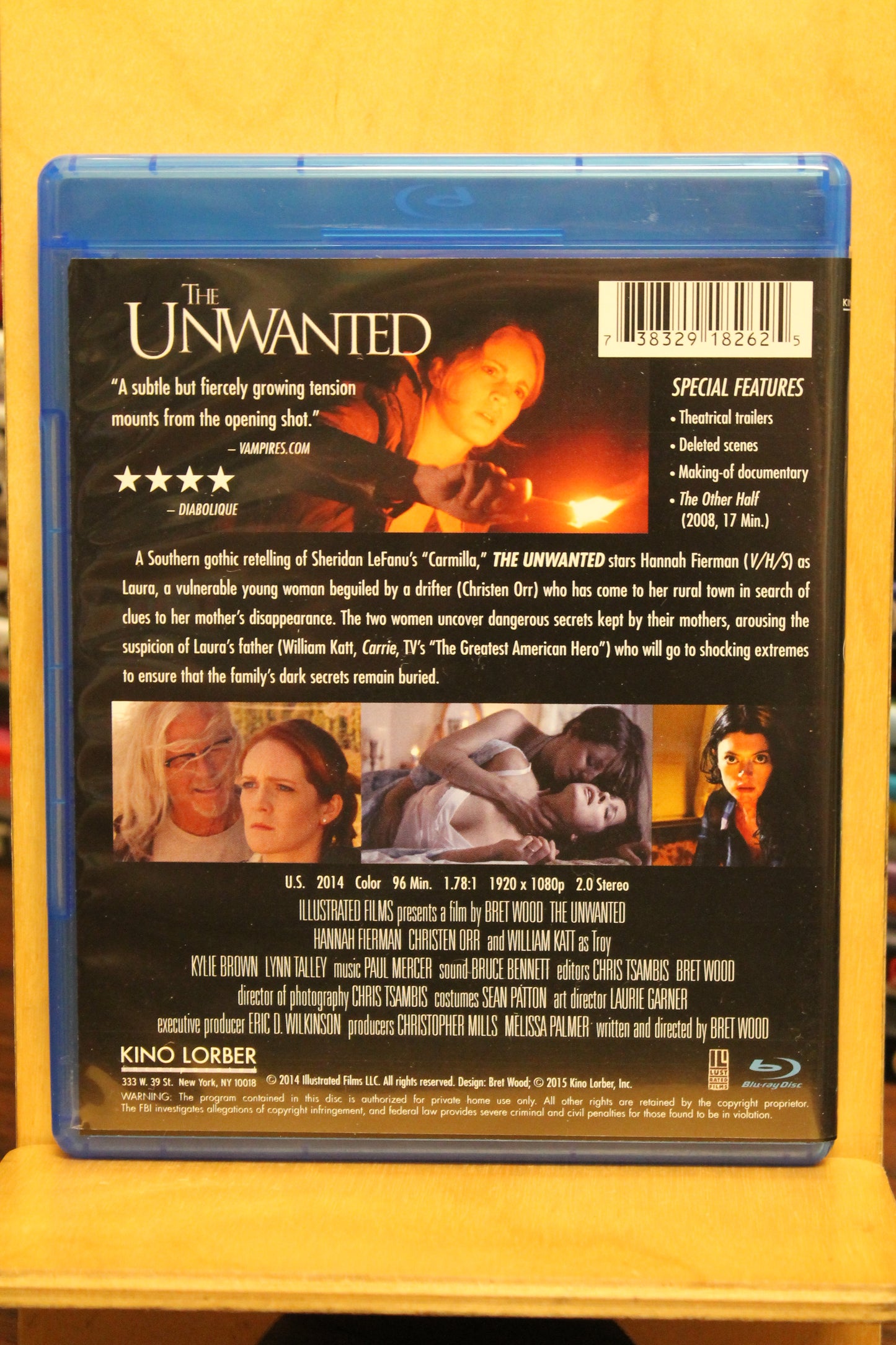 The Unwanted Blu-ray