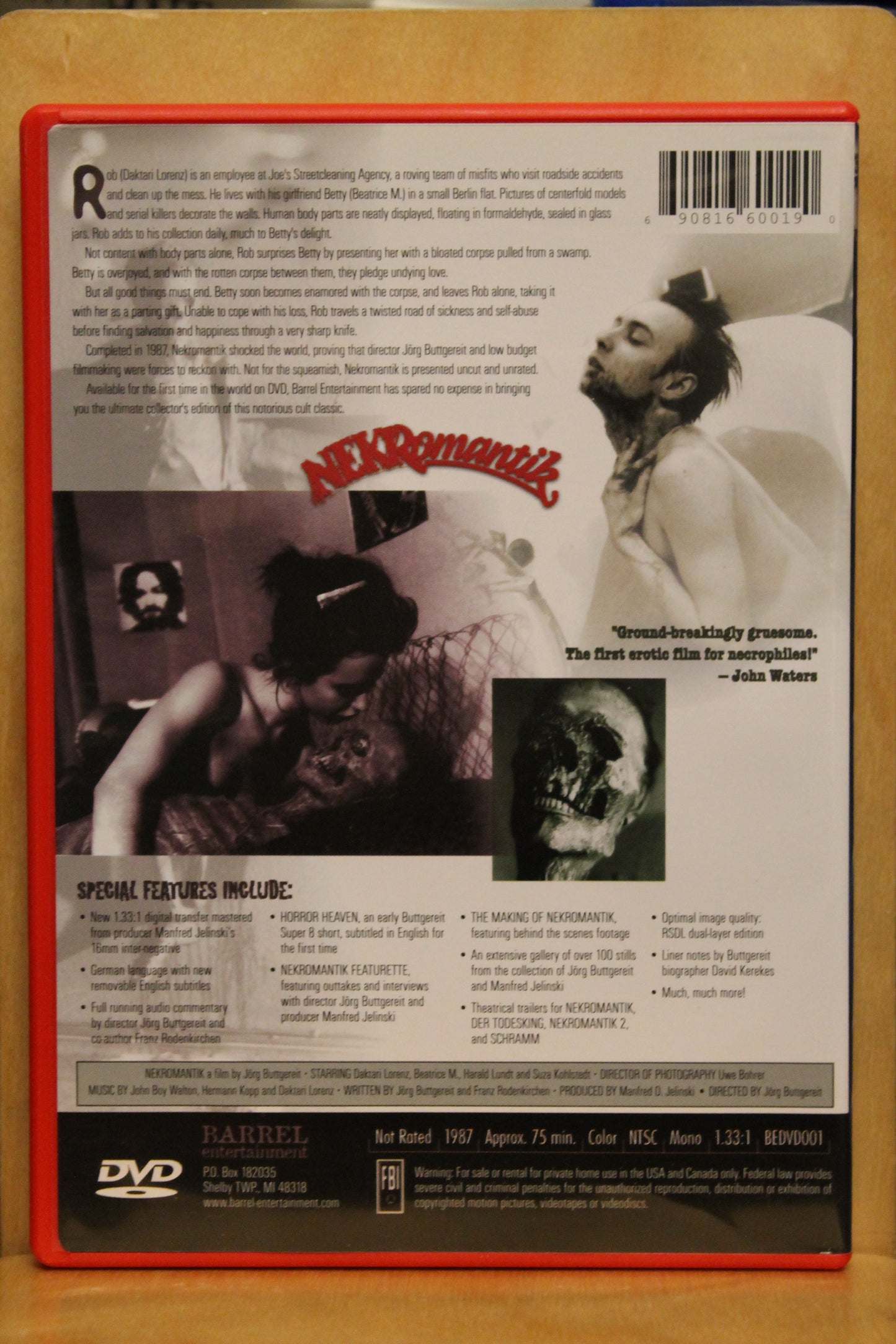 Nekromantik DVD
