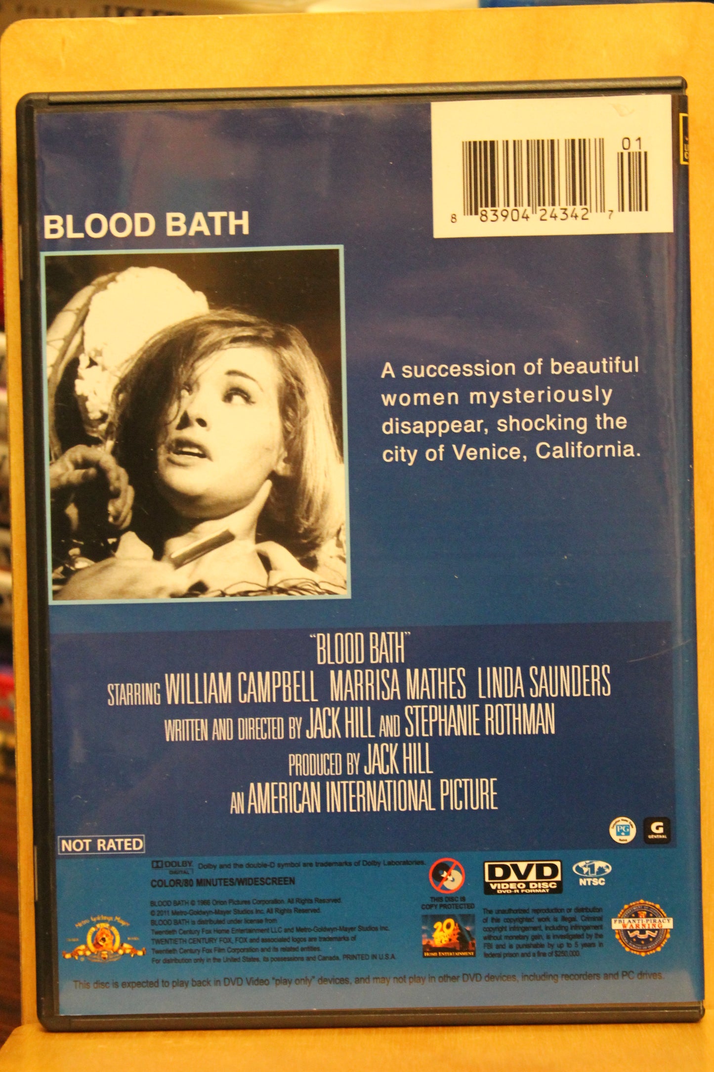 Blood Bath DVD