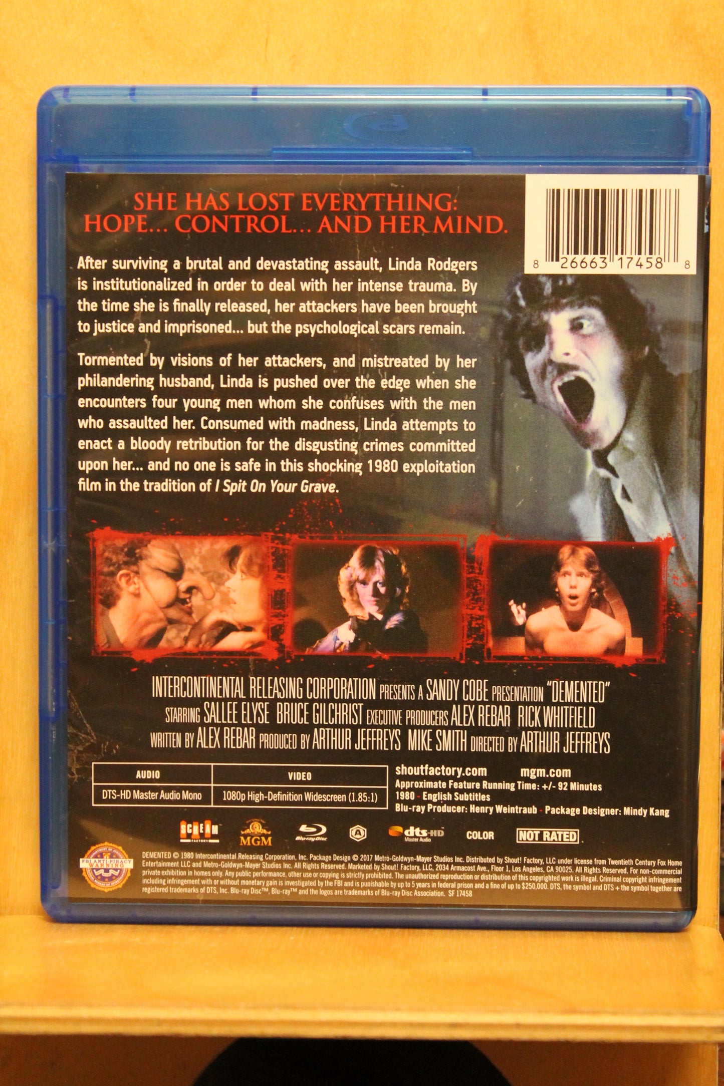 Demented Blu-ray