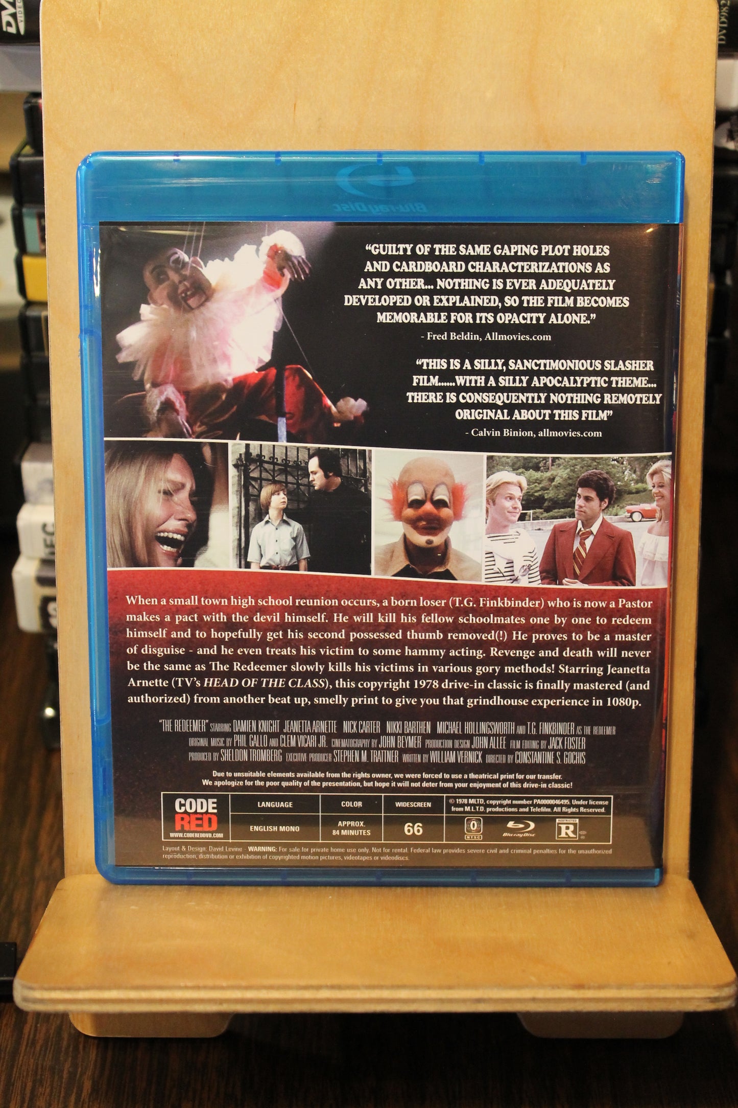 The Redeemer: Son of Satan! Blu-ray