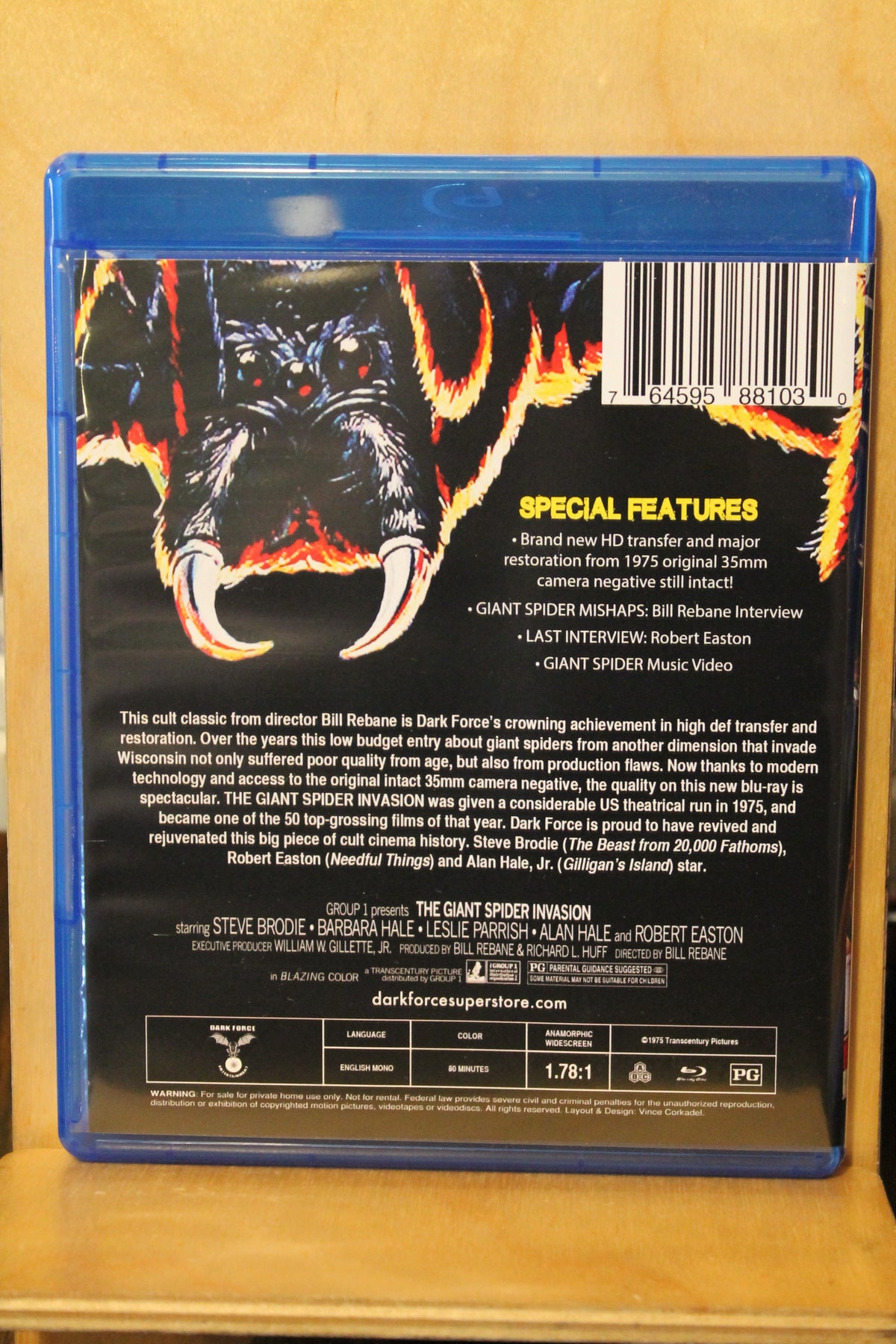 The Giant Spider Invasion Blu-ray