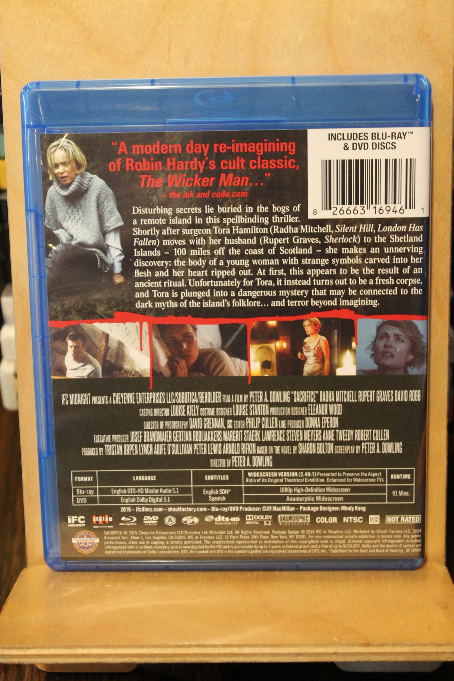 Sacrifice Blu-ray