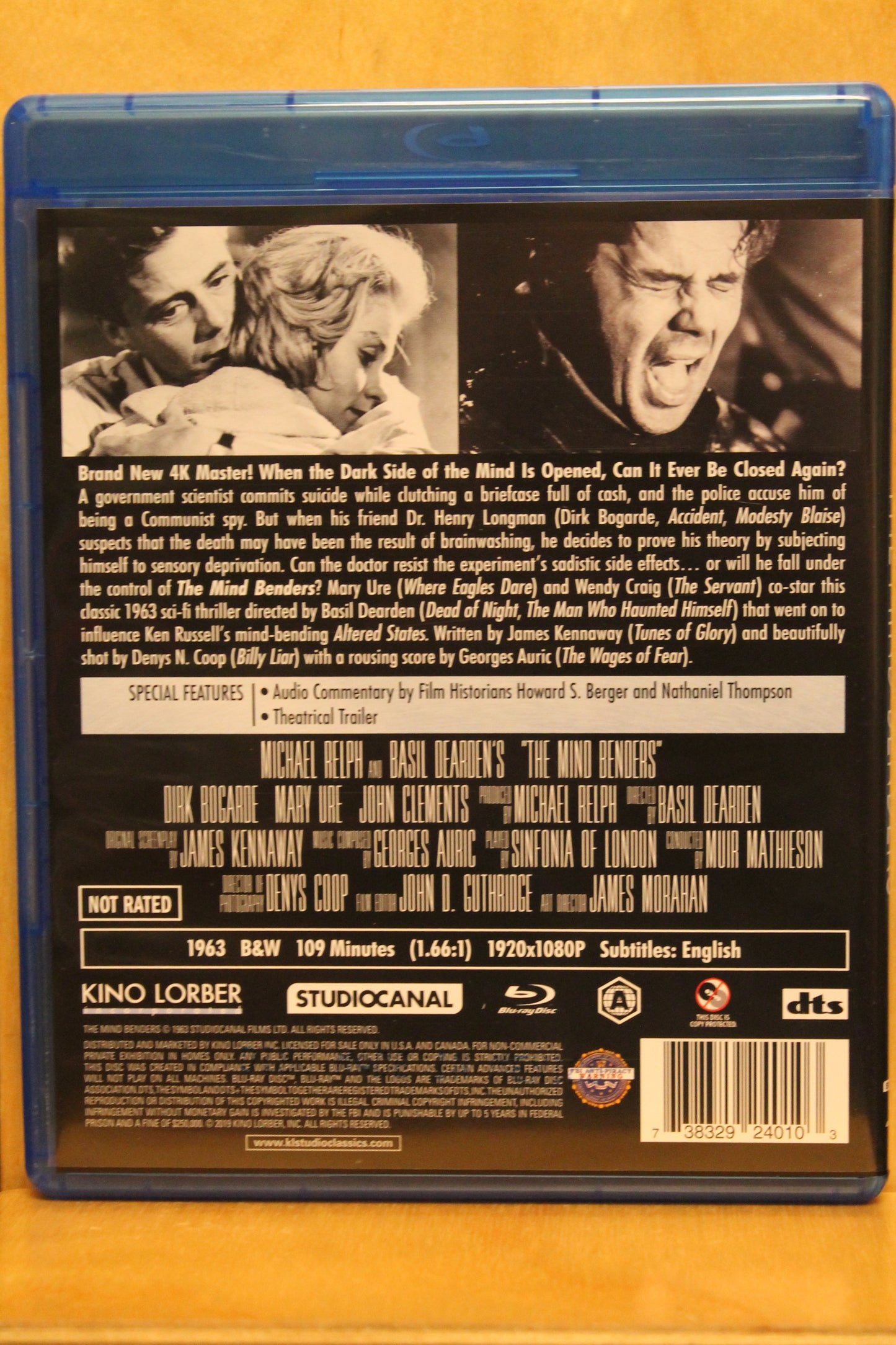 The Mind Benders Blu-ray