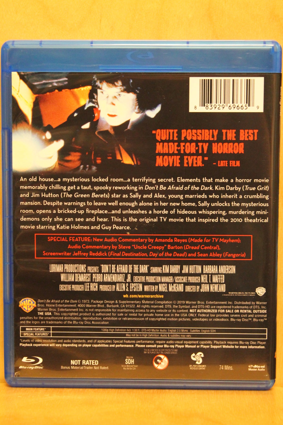 Don't Be Afraid of the Dark Blu-ray