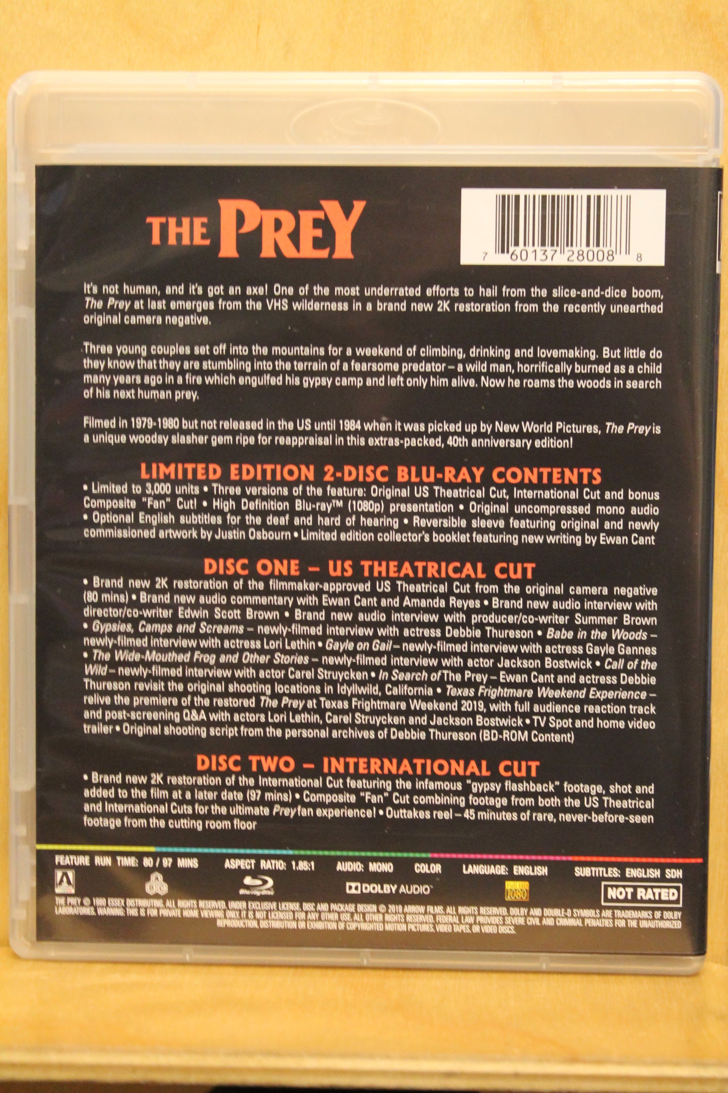 The Prey Blu-ray