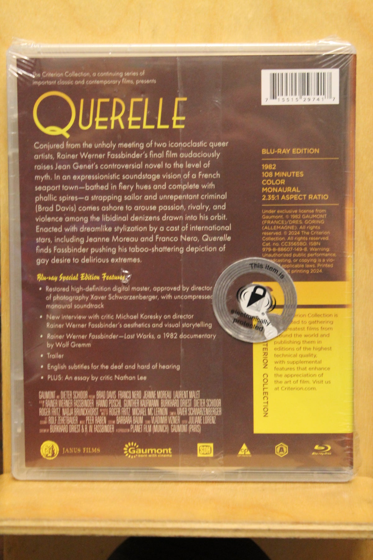 Querelle Blu-ray