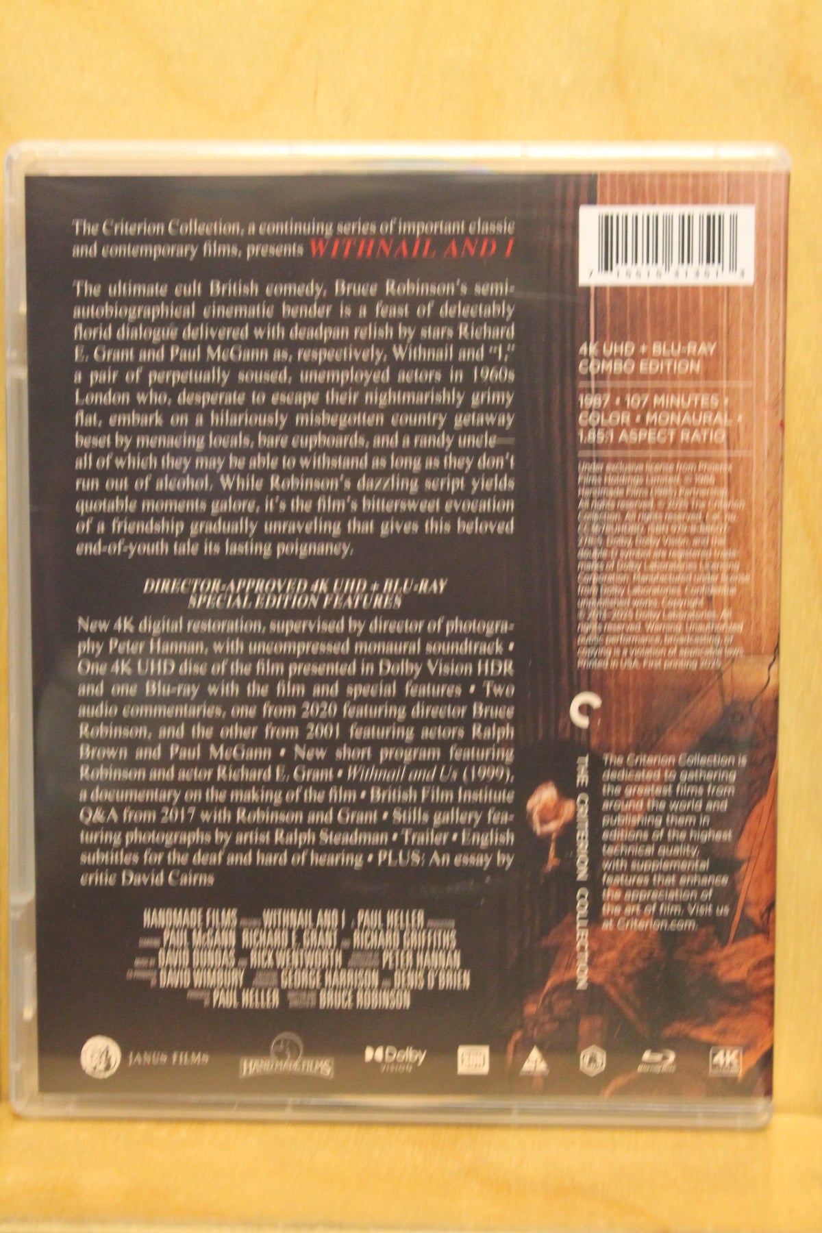 Withnail & I 4K UHD
