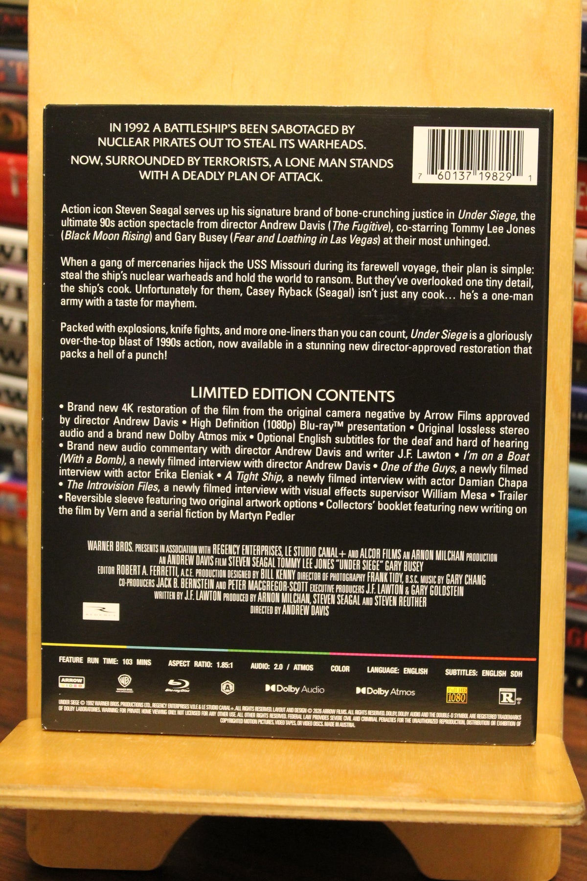 Under Siege Blu-ray