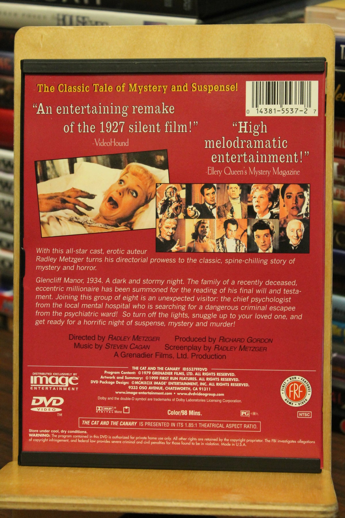 The Cat and the Canary DVD