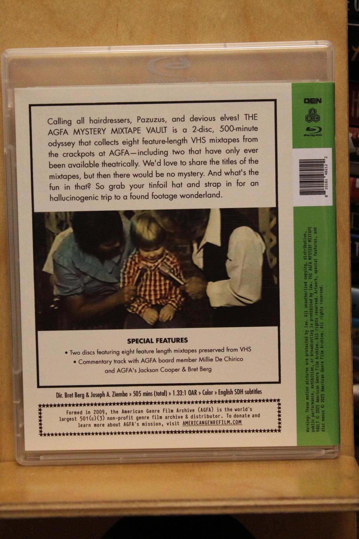 The AGFA Mystery Mixtape Vault Blu-ray