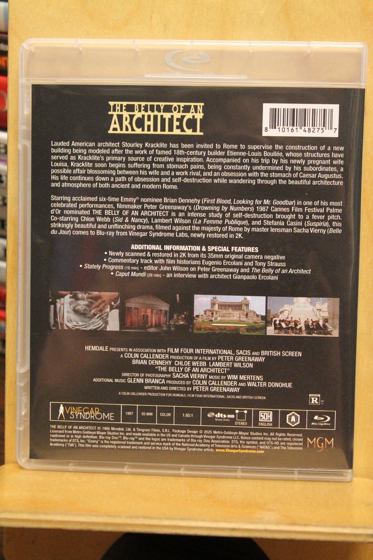 The Belly of an Architect Blu-ray