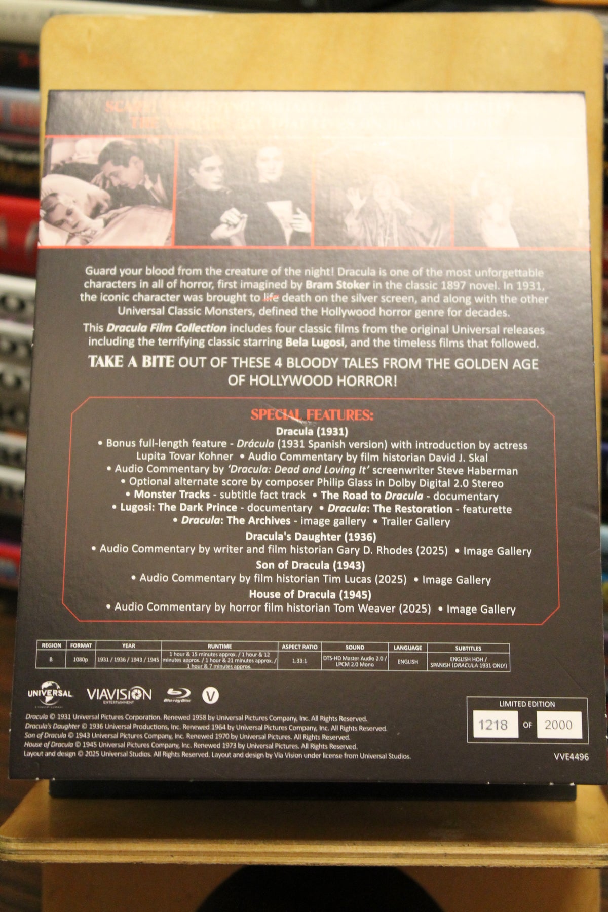 Dracula Collection Blu-ray