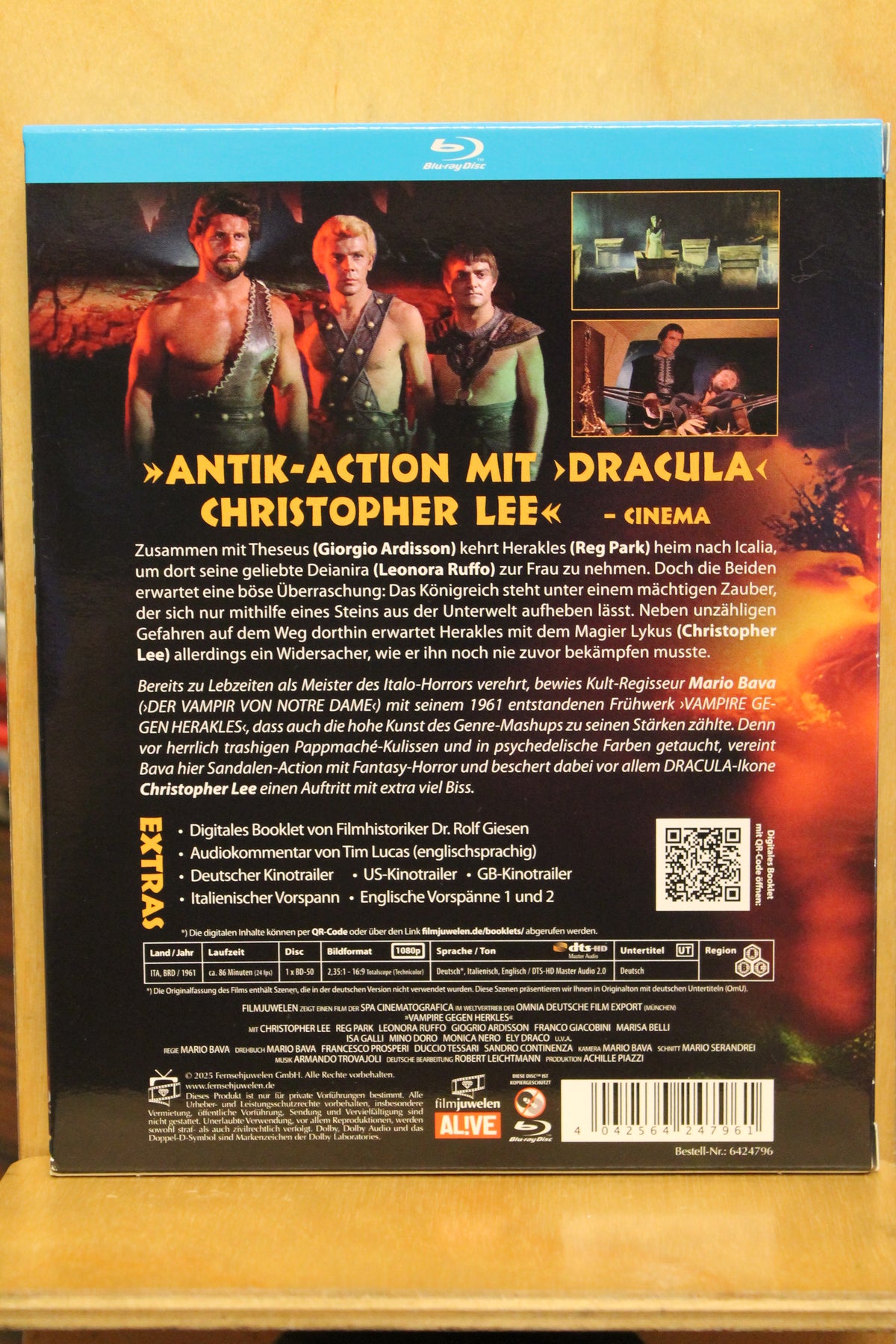 Hercules in the Haunted World Blu-ray